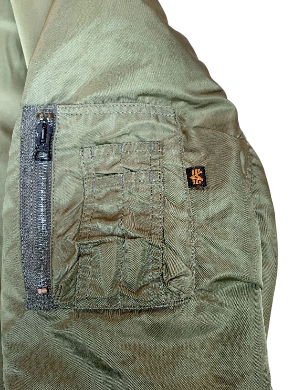 Alpha Industries × Vintage Reversible alpha industries jacket Size US L / EU 52-54 / 3 - 7 Thumbnail