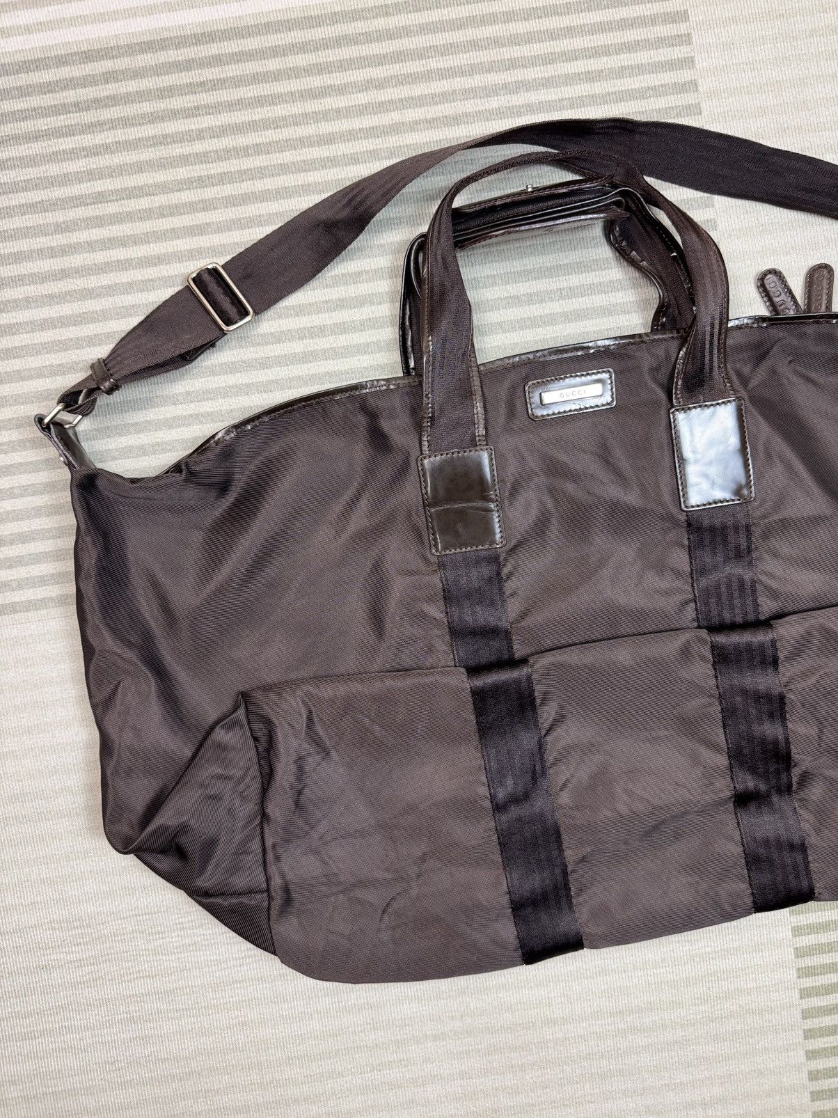 Gucci GUCCI Nylon Weekend Travel Bag Size ONE SIZE - 2 Thumbnail