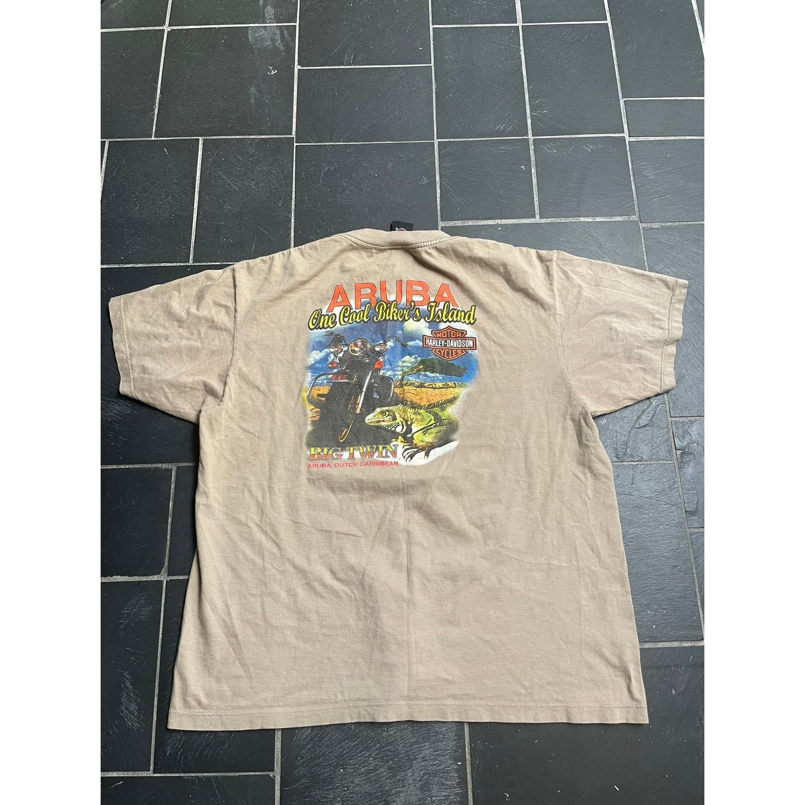 Other Harley Davidson Aruba Tan Tshirt Size US M / EU 48-50 / 2 - 4 Thumbnail