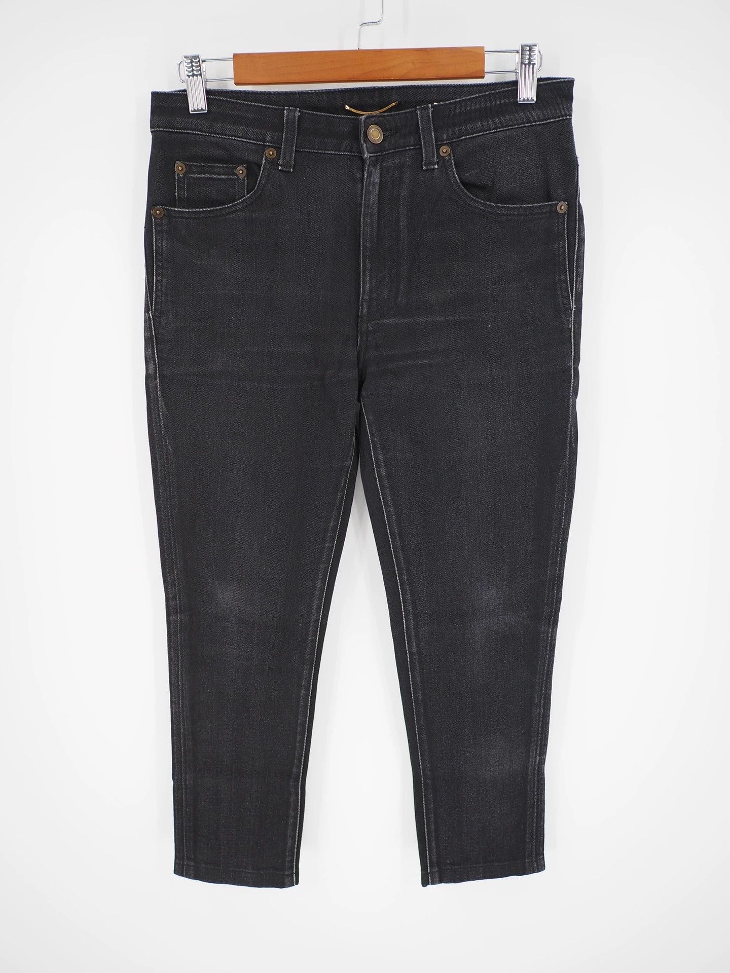 Saint Laurent Paris SS20 SLP Black Jeans W29 Size 29" - 1 Thumbnail