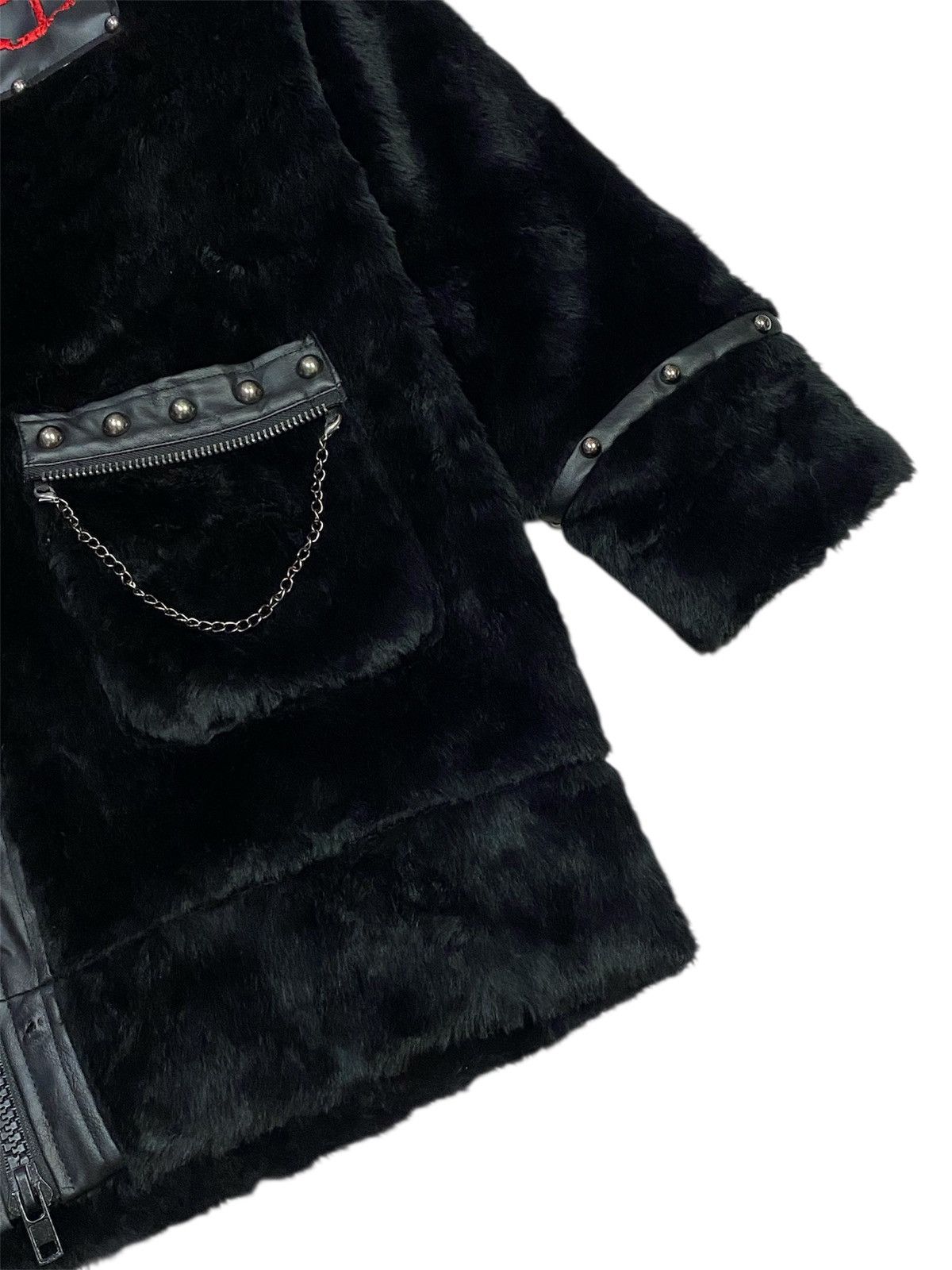 Sex Pot ReVeNGe Sex Pot Revenge Punk Faux Fur Hoodie Jacket Size L / US 10 / IT 46 - 11 Thumbnail