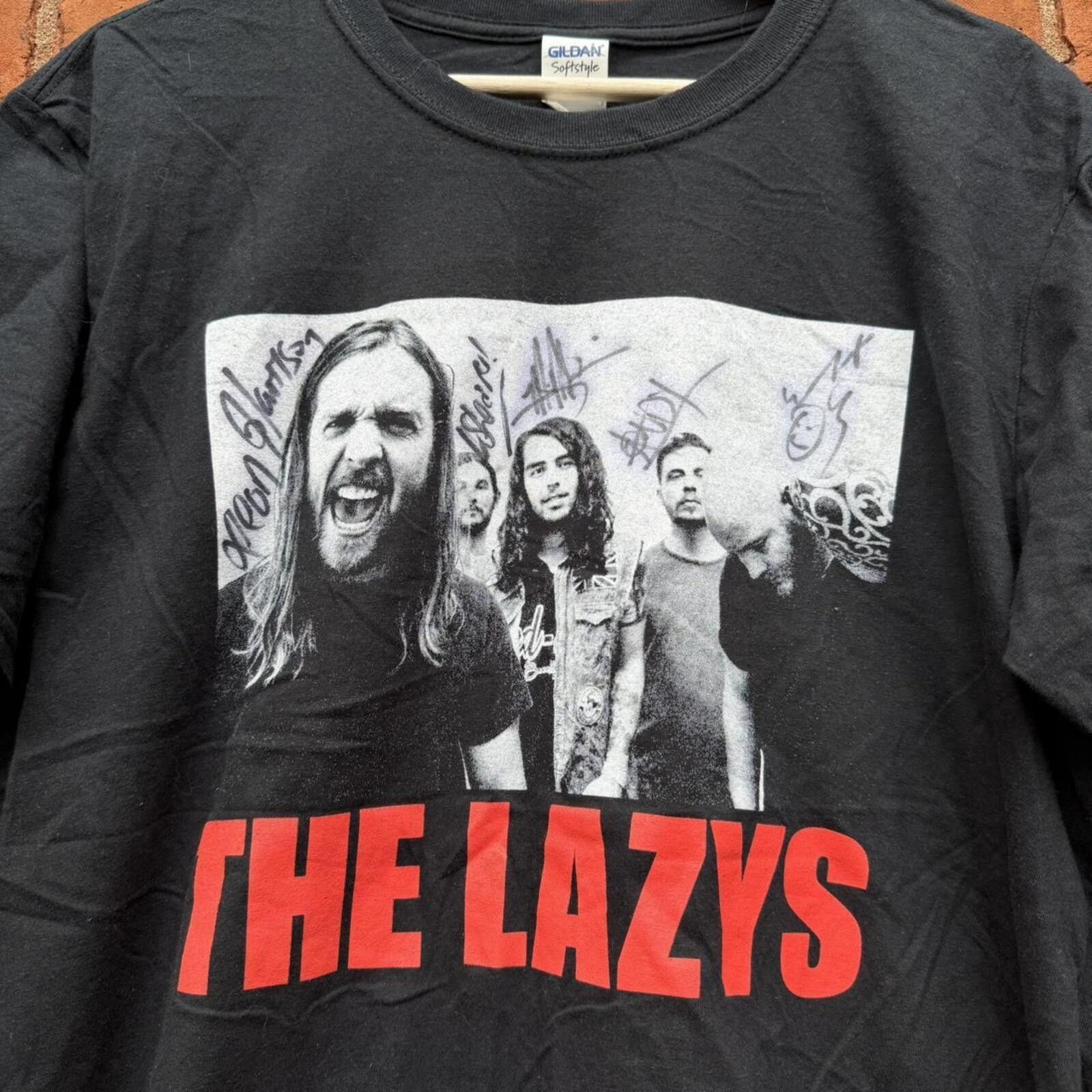 Gildan the lazys autographed t shirt L 2014 Size US L / EU 52-54 / 3 - 2 Thumbnail