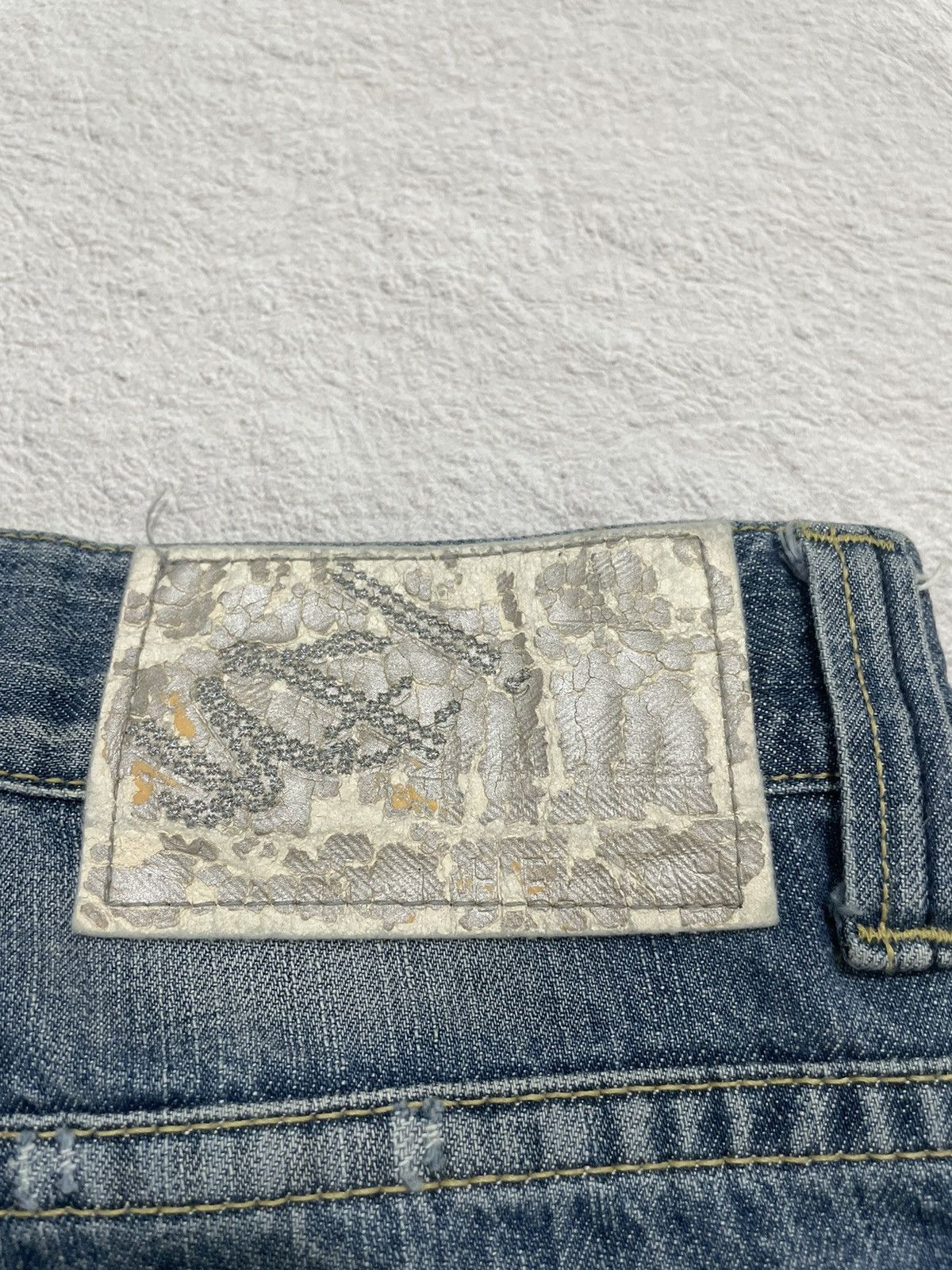 If Six Was Nine × Japanese Brand × Le Grande Bleu (L.G.B.) 2000s Majah Flavah bordir eagle y2k Style Size US 31 - 8 Thumbnail