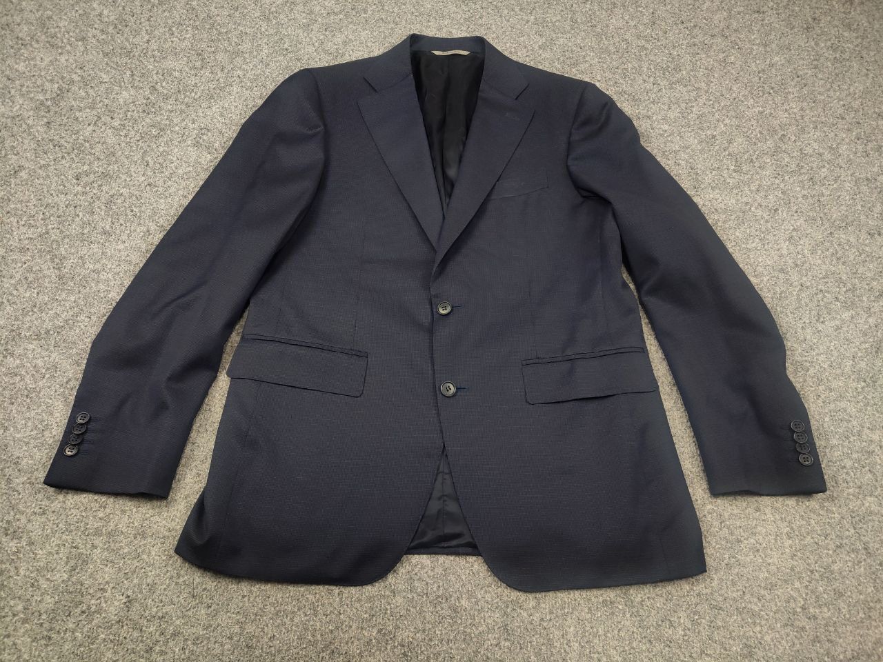 Canali Canali Italy Design Business Classic Suit Structure wool Size 50R - 3 Thumbnail