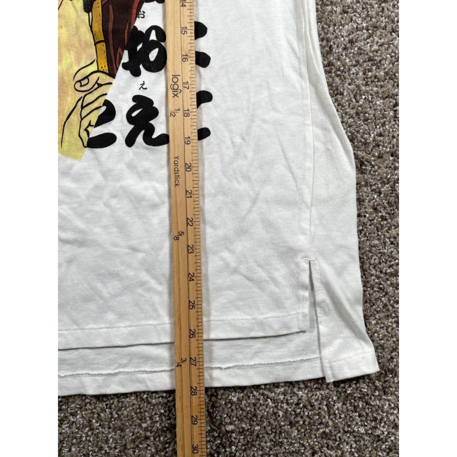 Etro VINTAGE Stage One Japanese Print T-Shirt Men Adult Medium White Graphic Retro Japan Short Sleeve Crew Neck Cotton Summer Size US M / EU 48-50 / 2 - 7 Thumbnail