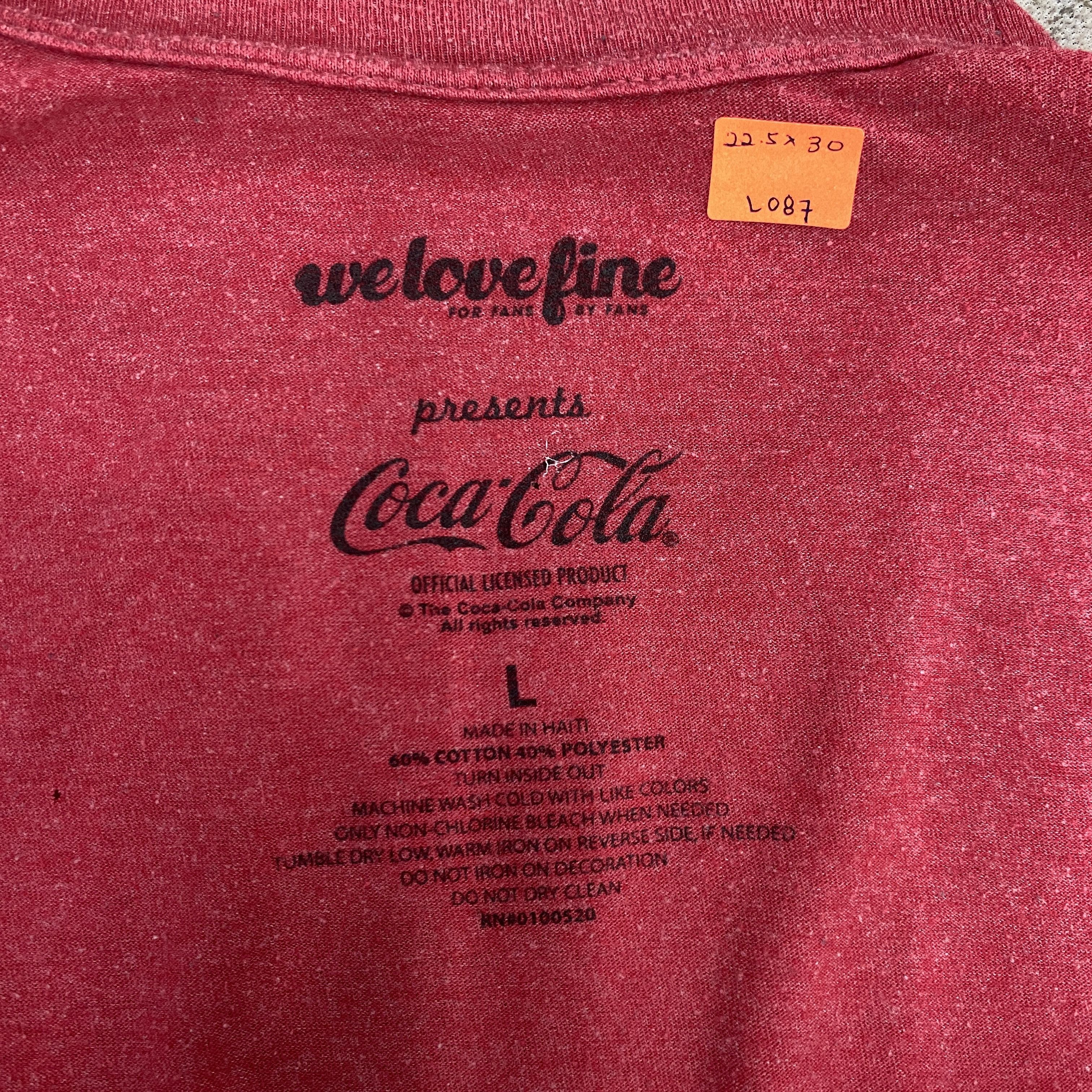 Coca Cola Coca Cola Classic Large T-Shirt - L087 Size US L / EU 52-54 / 3 - 4 Thumbnail