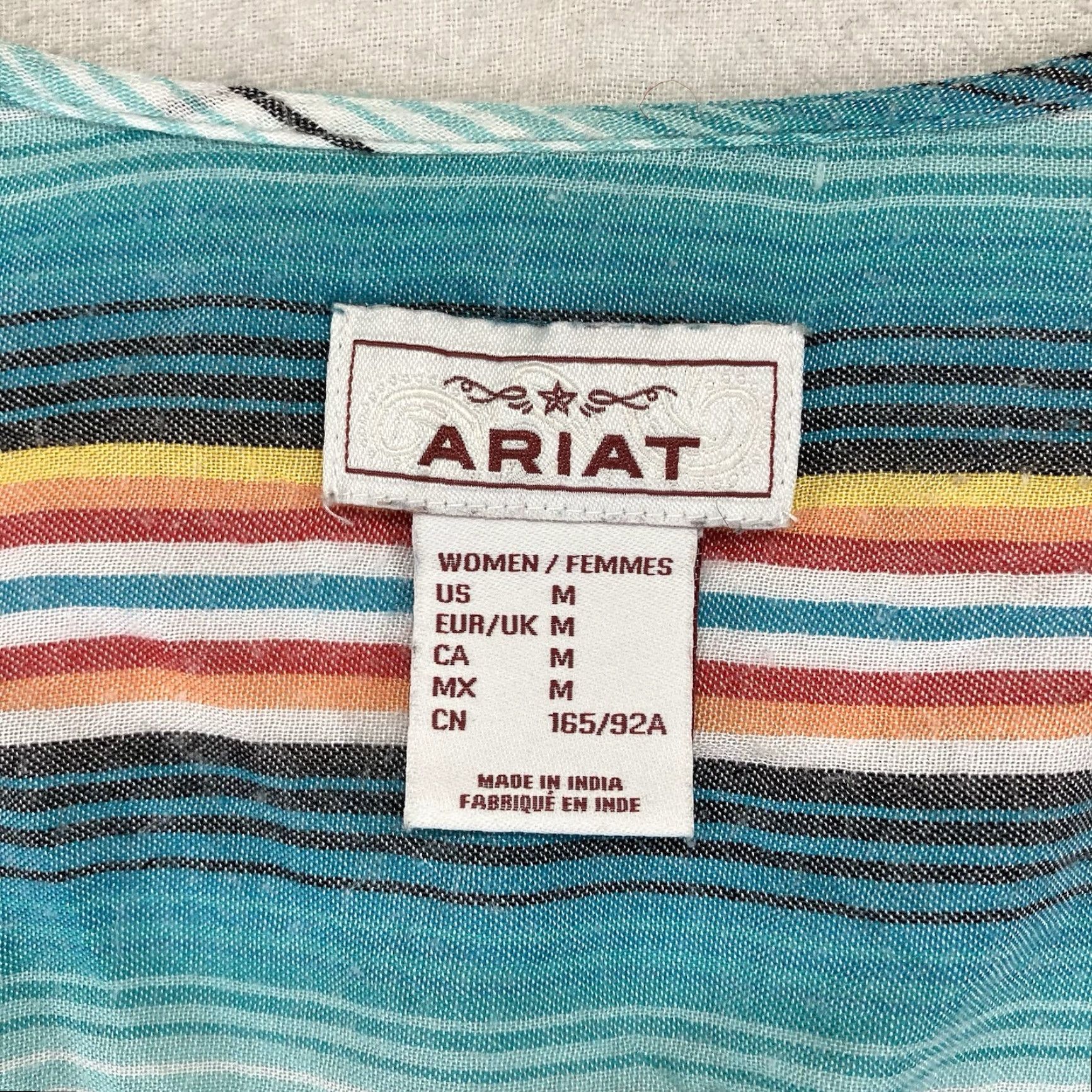 Ariat Ariat Women's Medium Shawl Josie Kimono Wrap Poncho Multicolor Western Viscose Size M / US 6-8 / IT 42-44 - 4 Thumbnail