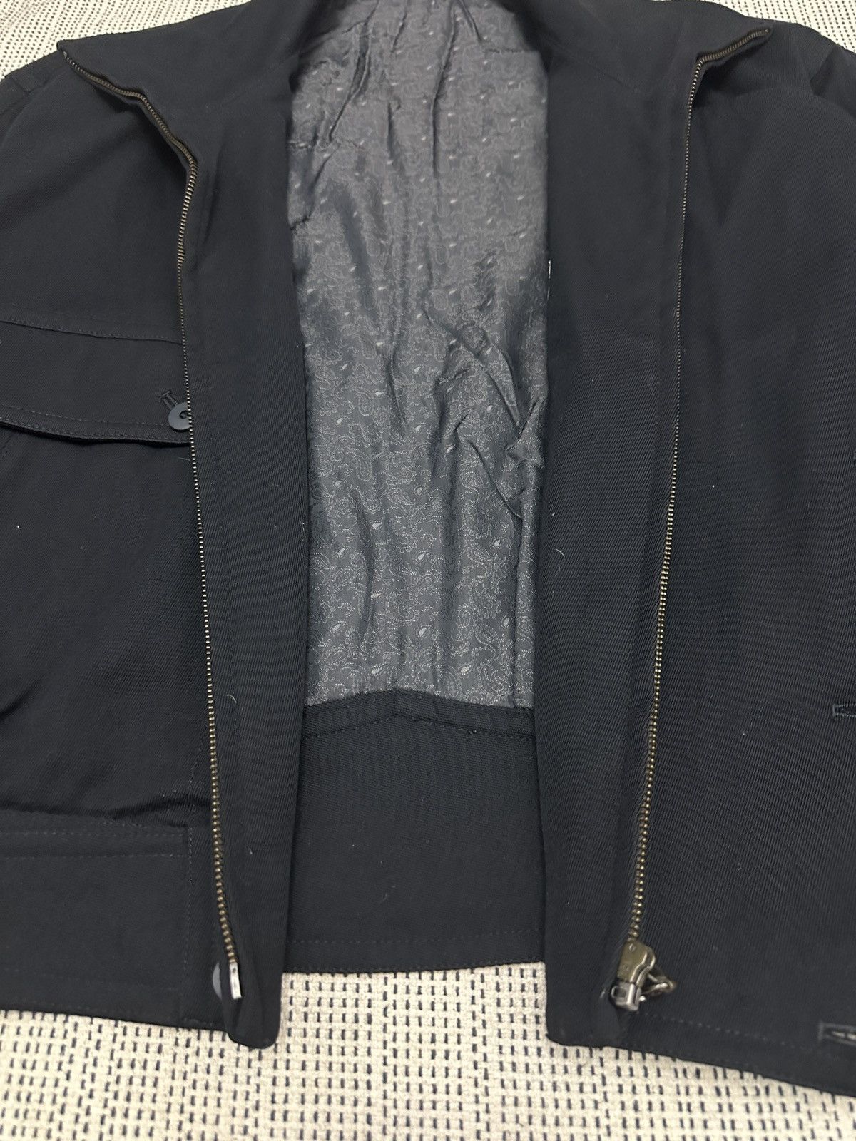 Japanese Brand × Jun Takahashi × Vintage Vintage Jun Men Takahashi Wool Work Jacket Size US L / EU 52-54 / 3 - 3 Thumbnail