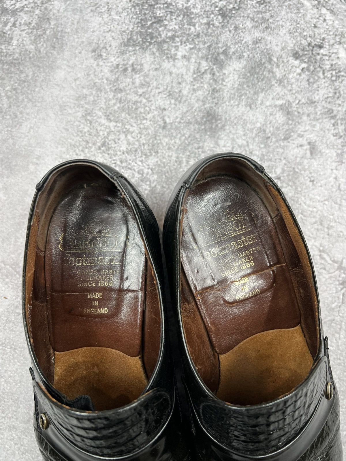Grenson Grenson Mens Black Classic Shoes Leather Size US 9 / EU 42 - 6 Thumbnail