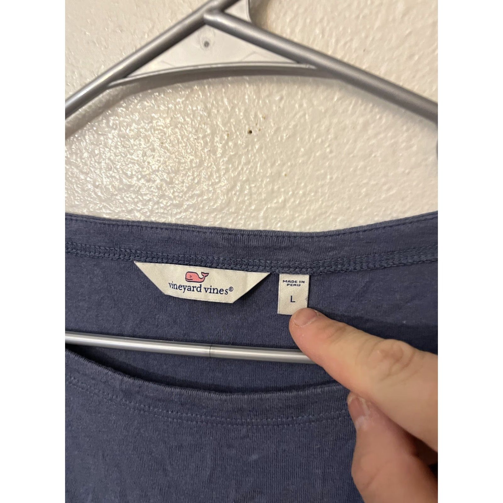Vineyard Vines Vineyard Vines Sweatshirt Womens Large Blue Striped Long Sleeve Pullover Knit Logo Embroidered Modern Beach Nautical Preppy Size L / US 10 / IT 46 - 3 Thumbnail