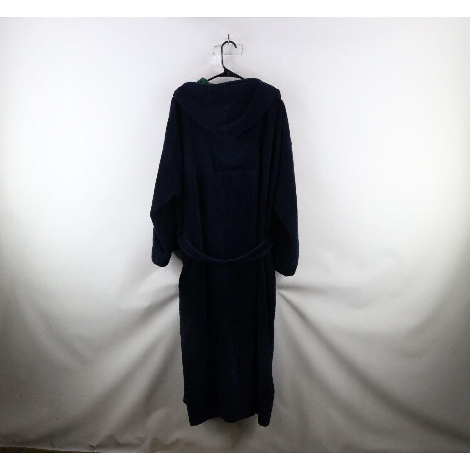 Nautica × Vintage Vintage 90s Nautica Distressed Terry Cloth Hooded Bath Robe Size US XL / EU 56 / 4 - 14 Thumbnail
