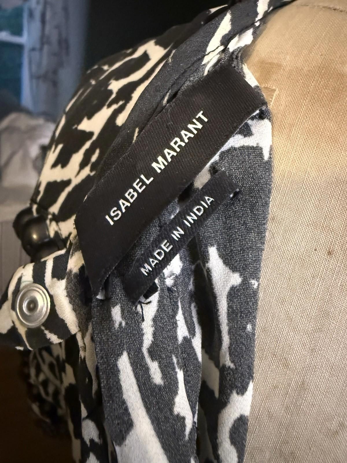 Isabel Marant Isabel Marant Dress With Studded Metal Bead Detail Size S Size S / US 4 / IT 40 - 3 Thumbnail