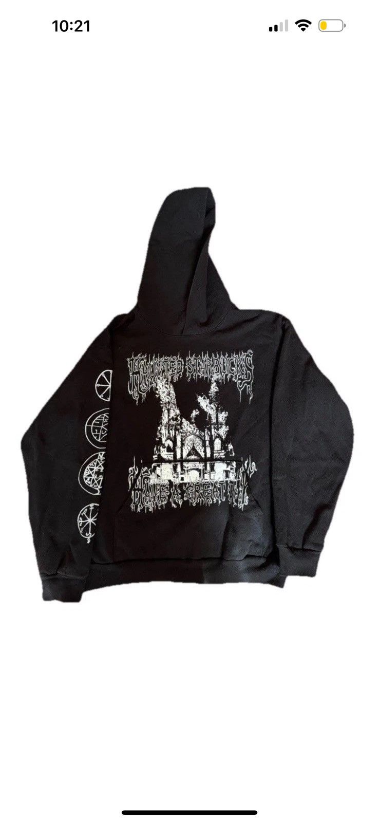 Haunted Starbucks Haunted Starbucks x Have a Great Day ‘Black Metal’ XL Size US XL / EU 56 / 4 - 1 Thumbnail