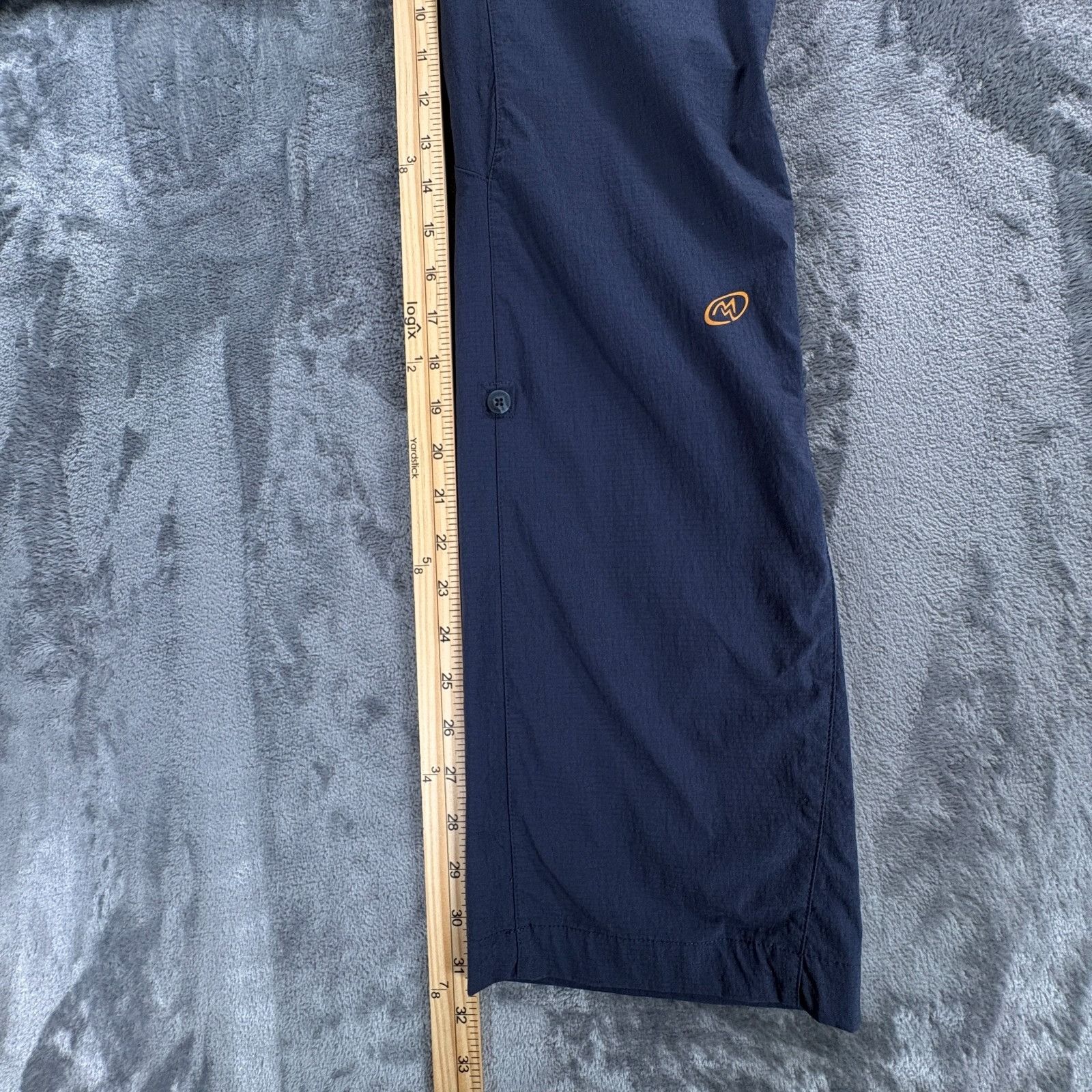 Other Cloudveil Womens Hiking Pants Small Navy Blue Nylon Spandex Size 30" / US 8 / IT 44 - 9 Thumbnail