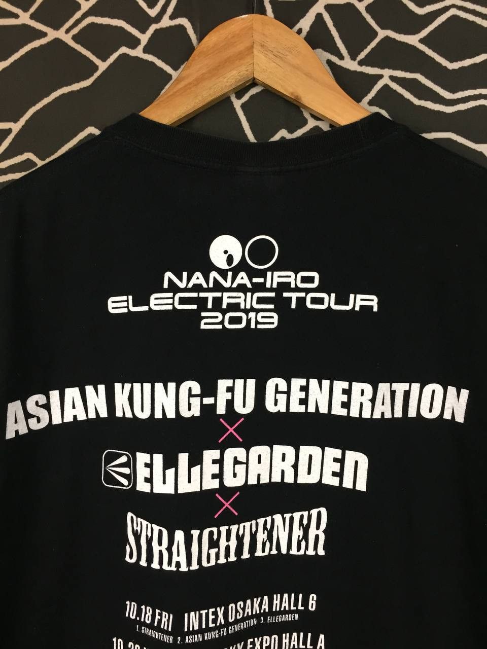 Band Tees Nana-Iro Electric Tour 2019 Asian Kung-Fu Generation Tee Size US L / EU 52-54 / 3 - 6 Thumbnail