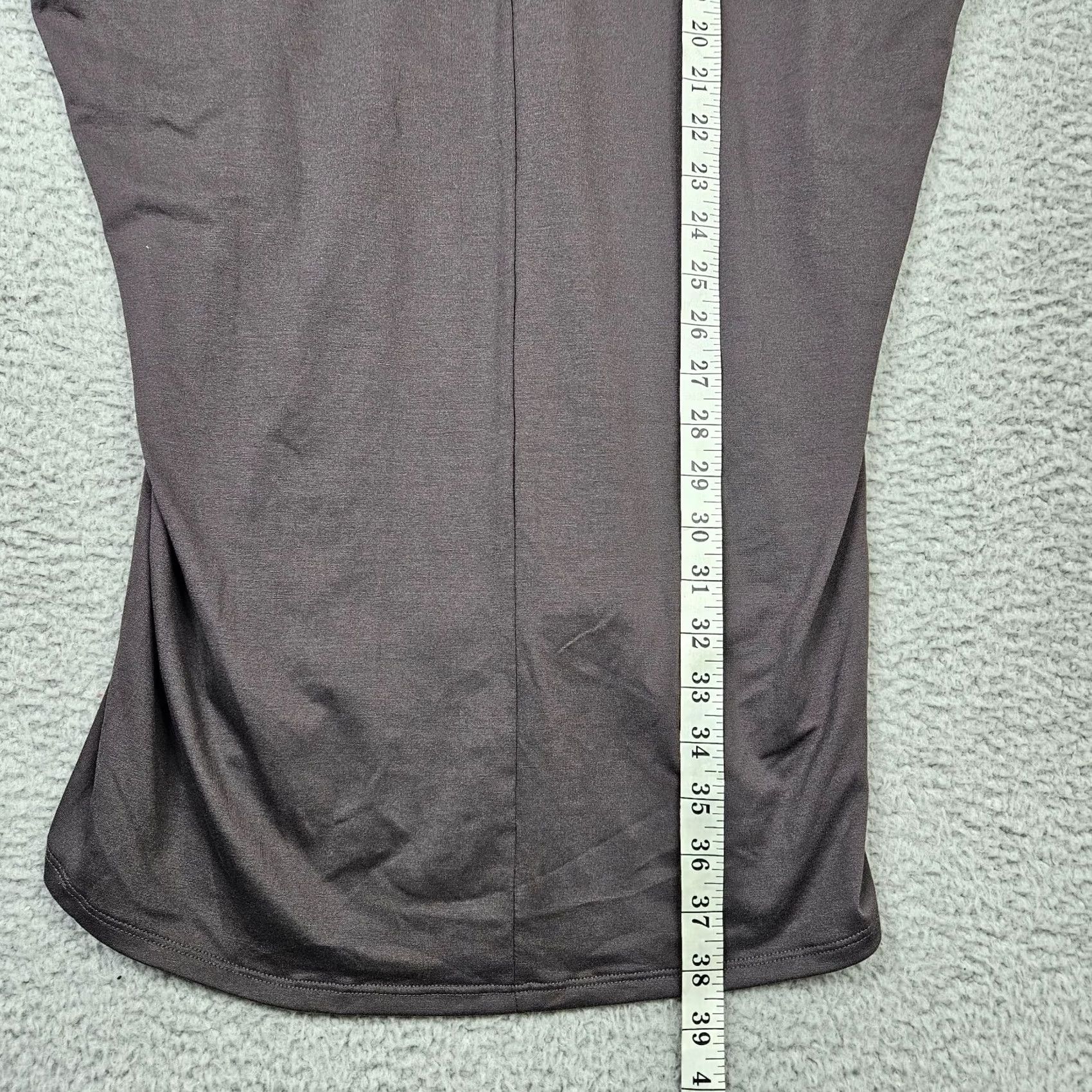 Uniqlo Uniqlo Dark Gray Drop Shoulder Top XS NEW Women's Shirt Short Sleeve Round Neck Casual Basic Size XS / US 0-2 / IT 36-38 - 6 Thumbnail