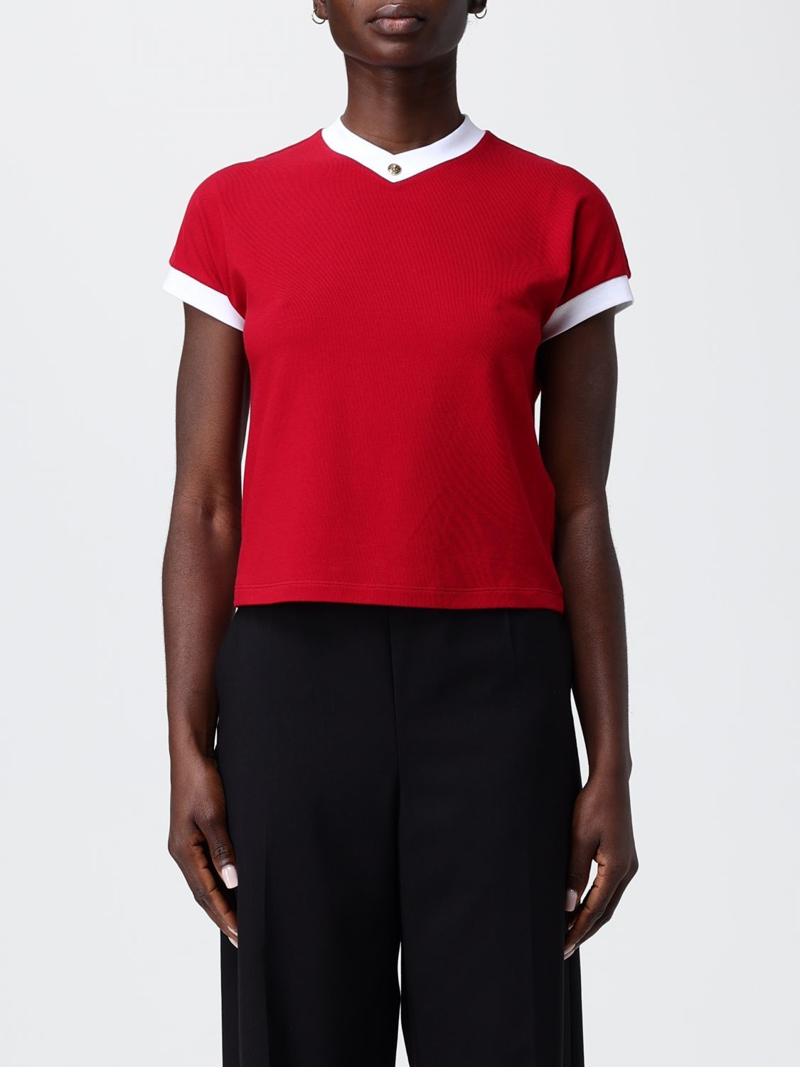 Versace Versace T-Shirt Woman Red Size S / US 4 / IT 40 - 1 Thumbnail