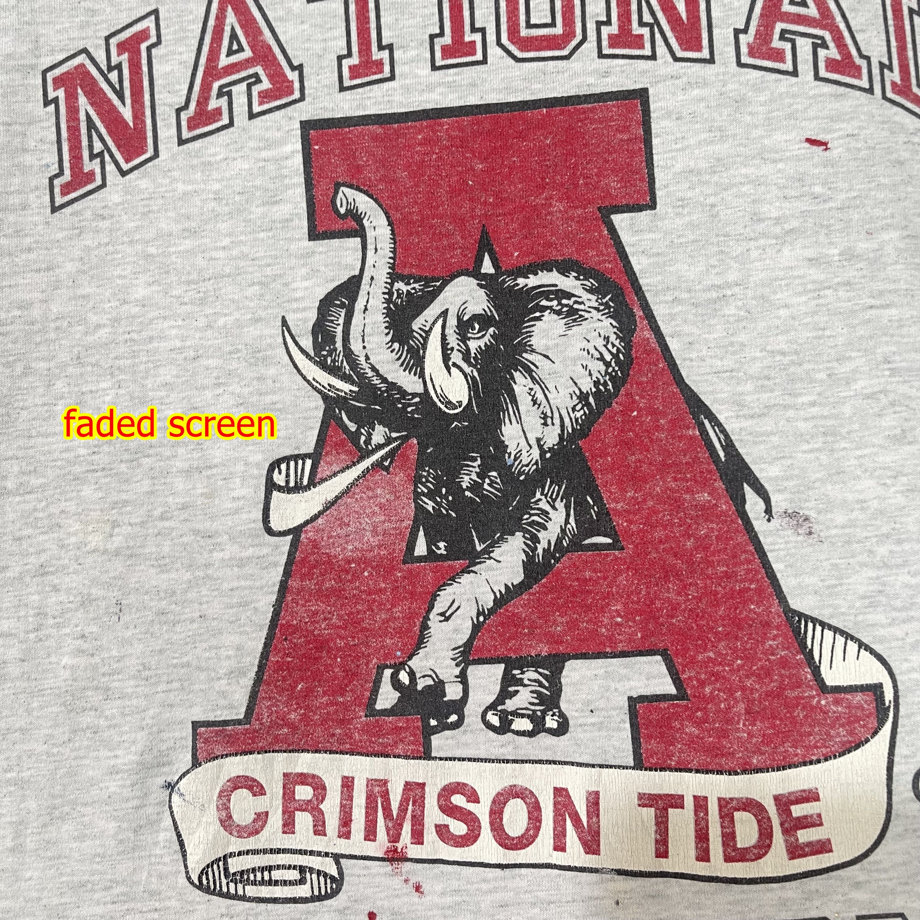 Vintage Vintage 1992 Alabama Crimson Tide T-Shirt Size US XL / EU 56 / 4 - 3 Thumbnail