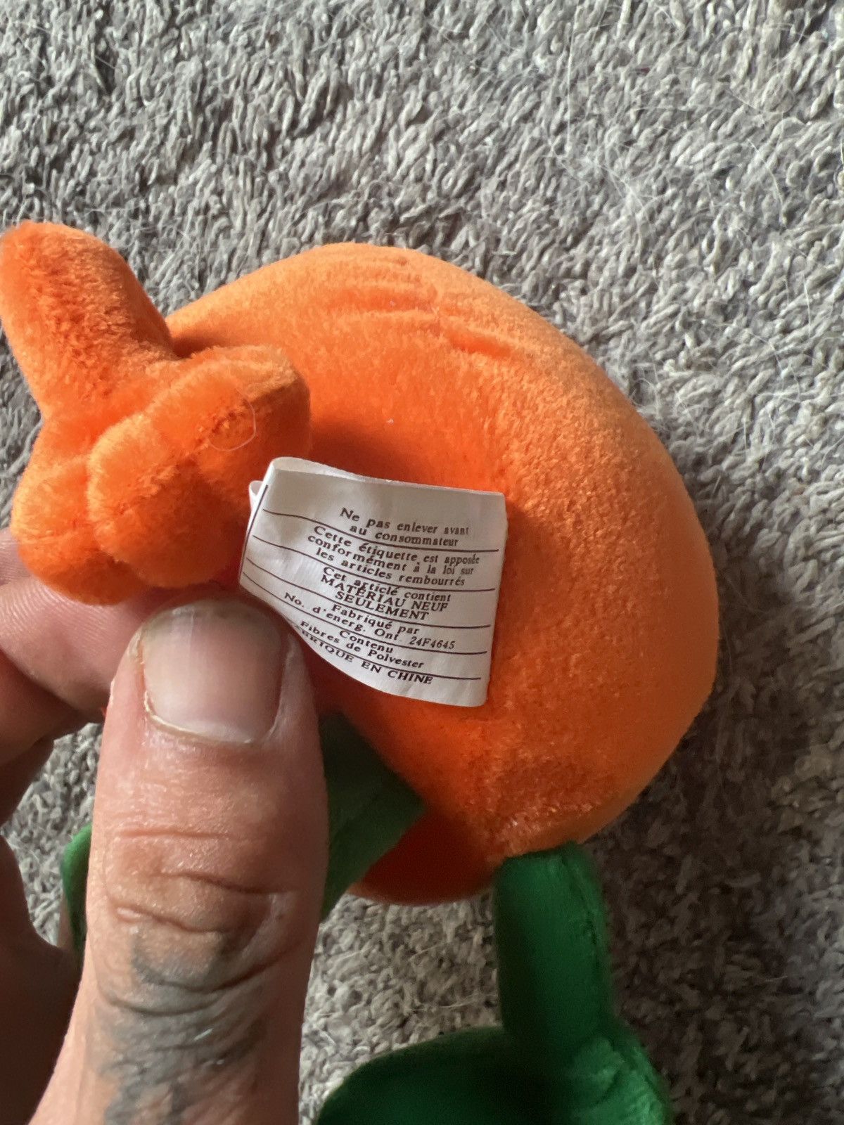 Hypebeast Toy Box Creations Outrageous Orange Plush Size ONE SIZE - 7 Thumbnail