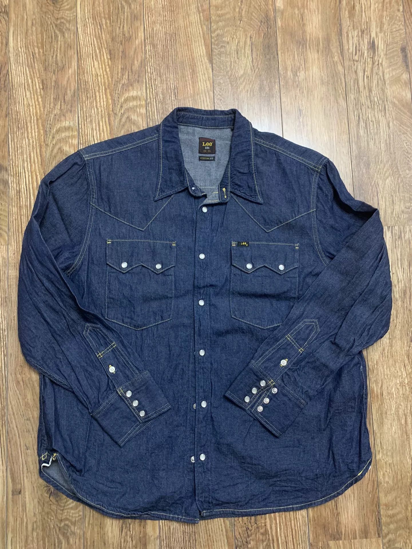 Lee LEE 101 Original Color Shirt Size US XXL / EU 58 / 5 - 1 Thumbnail