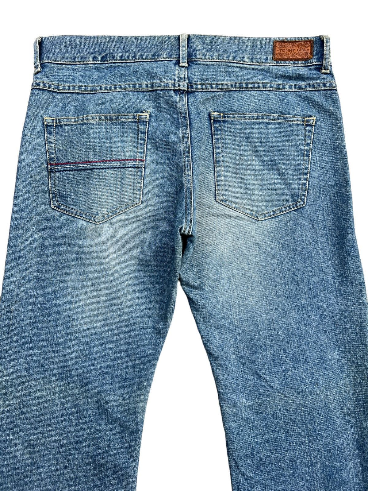 Tommy Hilfiger Y2K Tommy Hilfiger Distressed Patch Denim Jeans 34x34 Size 34" / US 12 / IT 48 - 5 Thumbnail