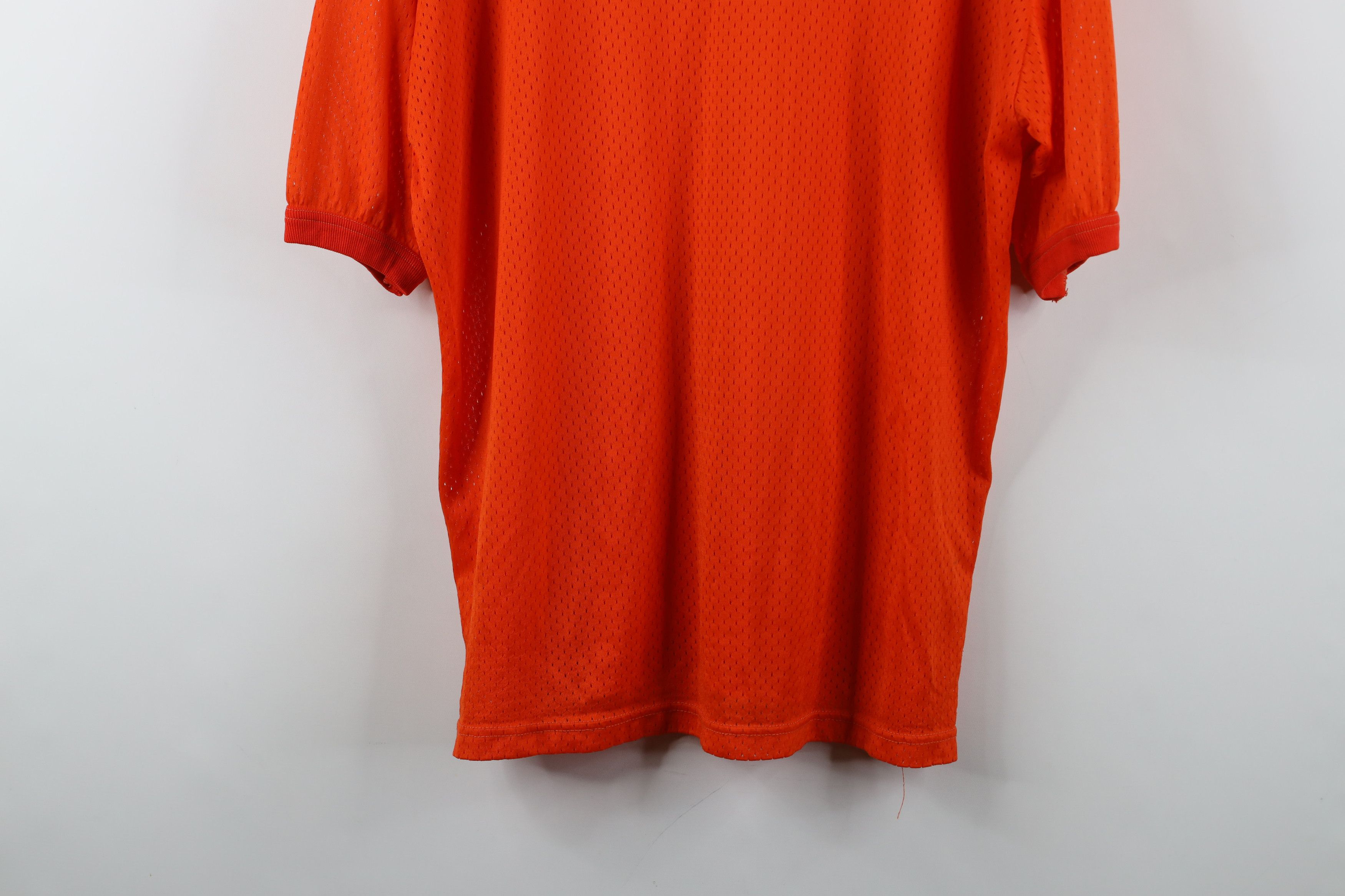 Vintage Vintage 70s Streetwear Mesh Short Sleeve Ringer T-Shirt USA Size US XL / EU 56 / 4 - 13 Thumbnail