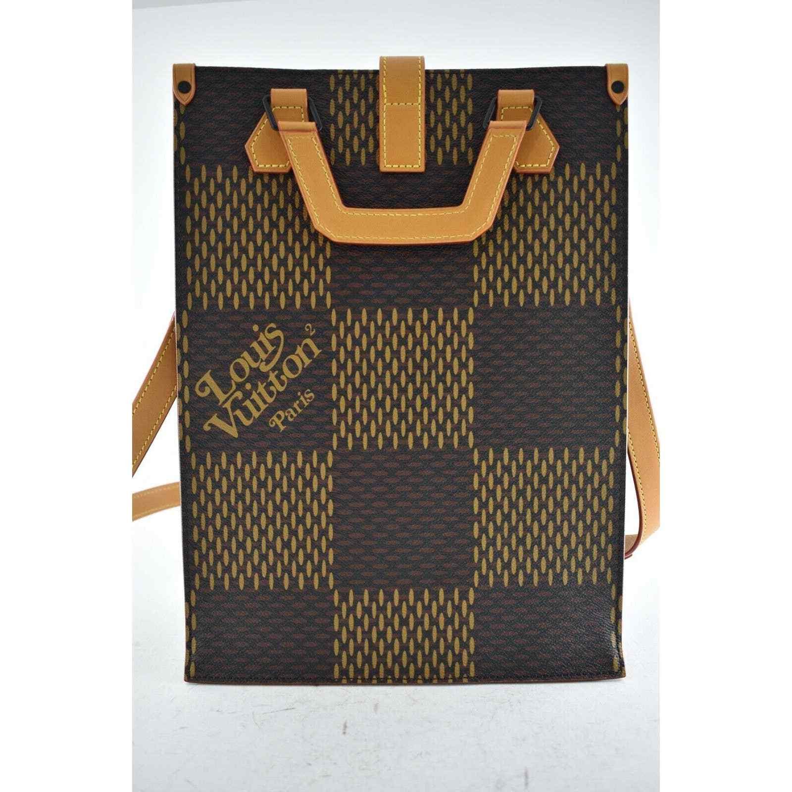 Louis Vuitton Louis Vuitton Nigo Mini Tote Giant Monogram Damier Drip Bag Size ONE SIZE - 7 Thumbnail