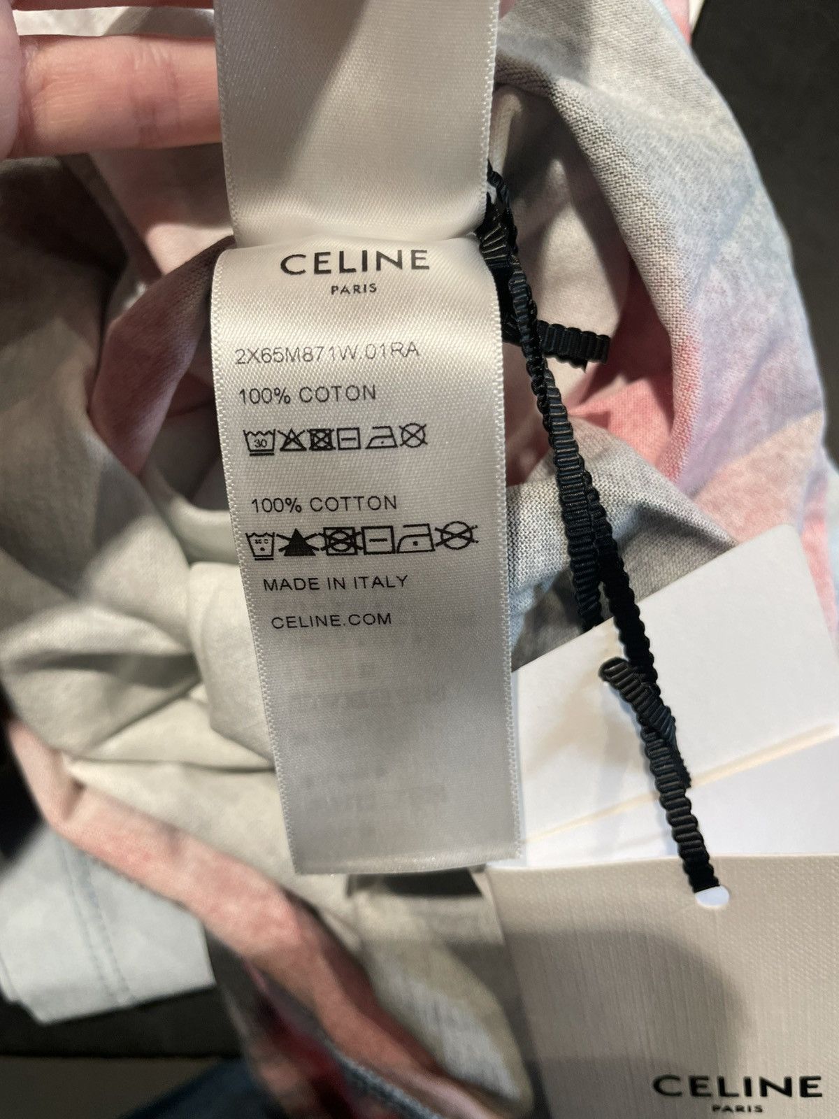 Celine Loose Tie-Dye T-Shirt Size US M / EU 48-50 / 2 - 4 Thumbnail