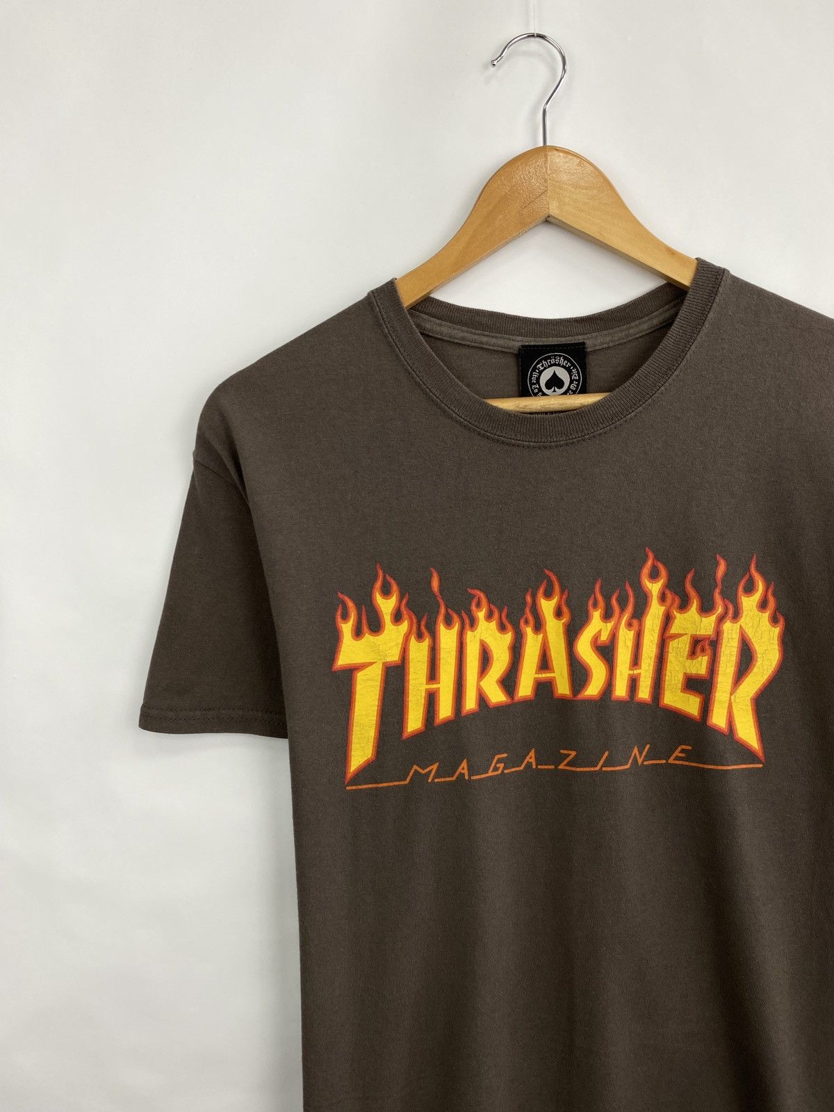 Thrasher 🛹🇺🇸 Y2K Thrasher Skateboard BMX T-Shirt Hype Rare Retro Size US M / EU 48-50 / 2 - 2 Thumbnail