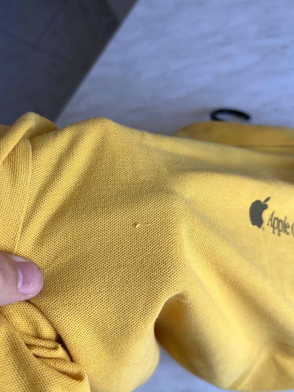 Apple × Vintage Vintage Apple Computers Inc. Polo Shirt Vintage Macintosh Size US L / EU 52-54 / 3 - 10 Thumbnail