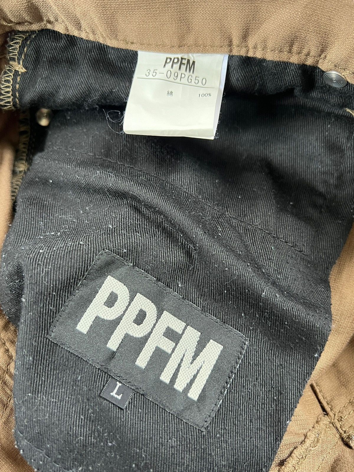PPFM PPFM Floral Lining Double Waist Pants Size US 34 / EU 50 - 15 Thumbnail