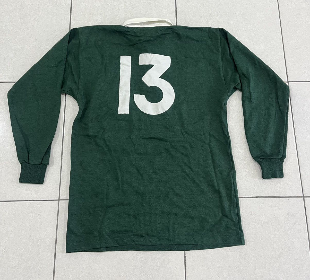 Nike Nike Rugby Shirt Vintage Longsleeve Size US L / EU 52-54 / 3 - 2 Thumbnail