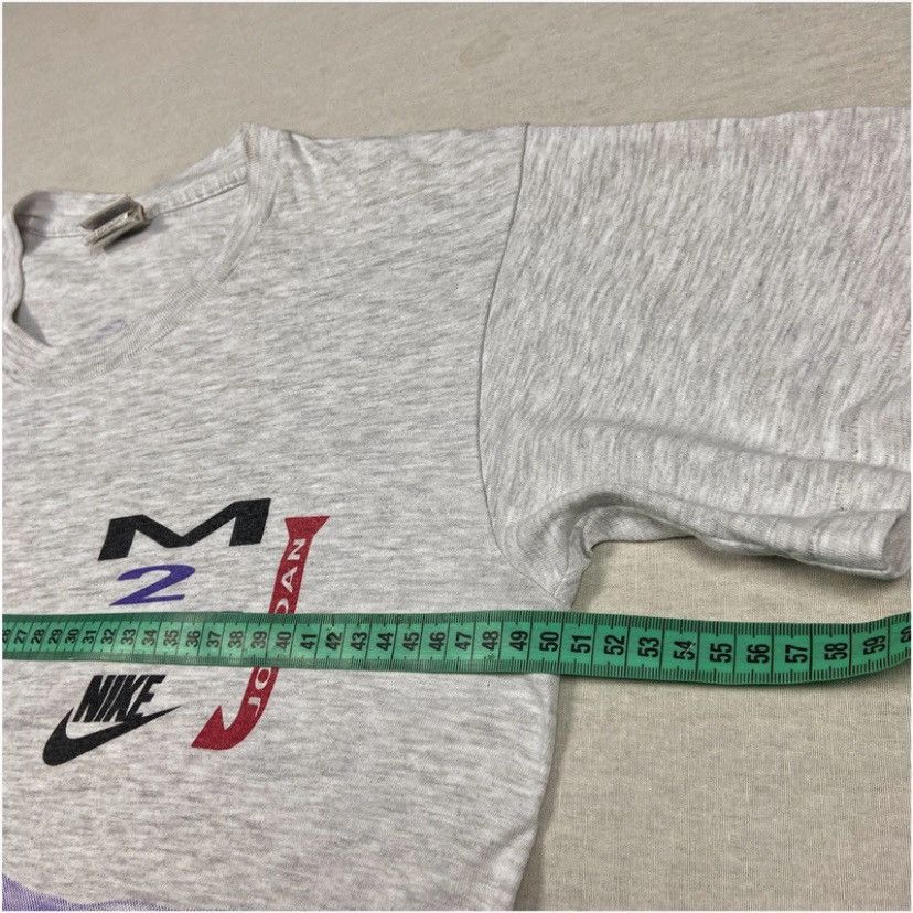 Jordan Brand × Nike × Vintage Vintage rare Nike x Jordan T-shirt Size US S / EU 44-46 / 1 - 7 Thumbnail