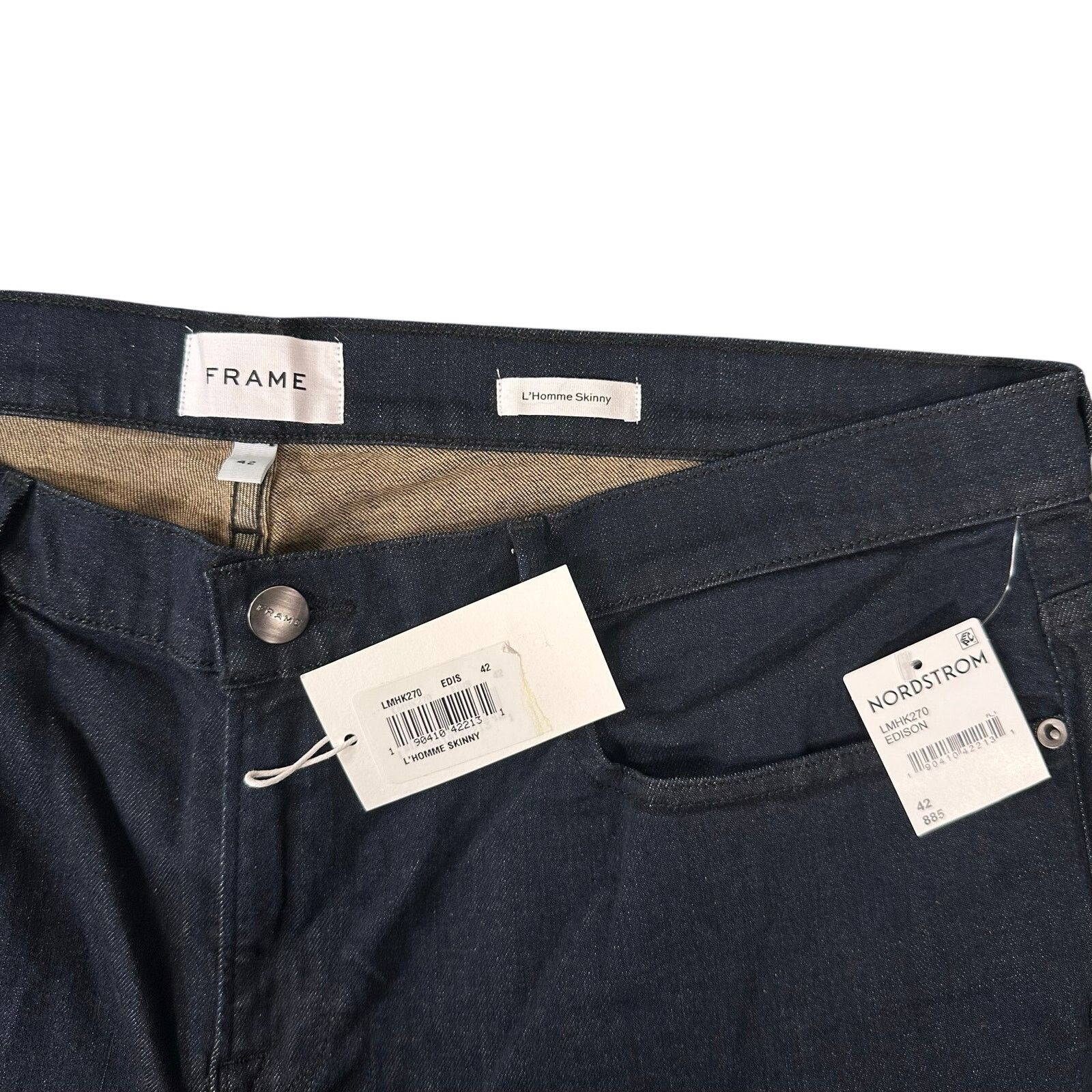 Frame FRAME Men's L'Homme Skinny Mid Rise Jeans Size 42 Size US 42 / EU 58 - 5 Thumbnail