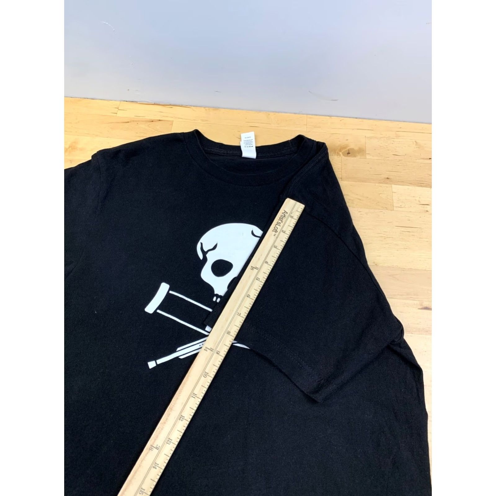 Tultex VINTAGE Jackass Forever Promo Shirt men M Black Skull Comedy 13255 Size US M / EU 48-50 / 2 - 8 Thumbnail