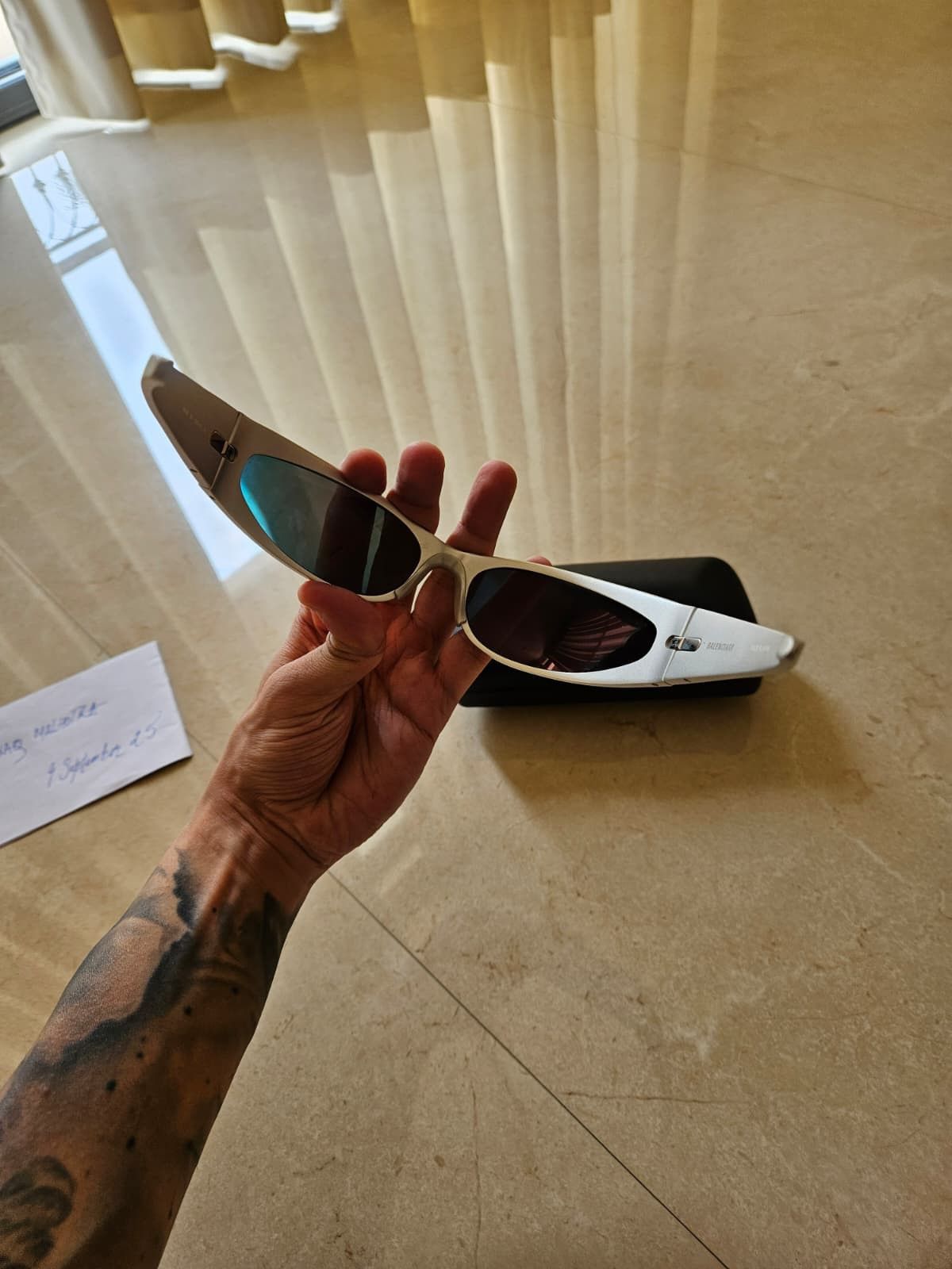 Balenciaga Balenciaga Xpander Sunglasses Size ONE SIZE - 5 Thumbnail