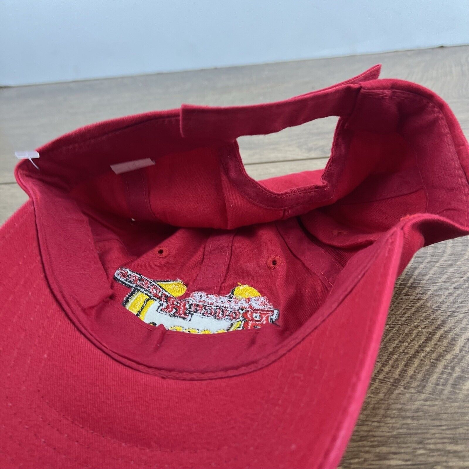 Other Frisco Rough Riders Hat Corral Red Cap Adjustable Hat Red Ad Size ONE SIZE - 12 Thumbnail