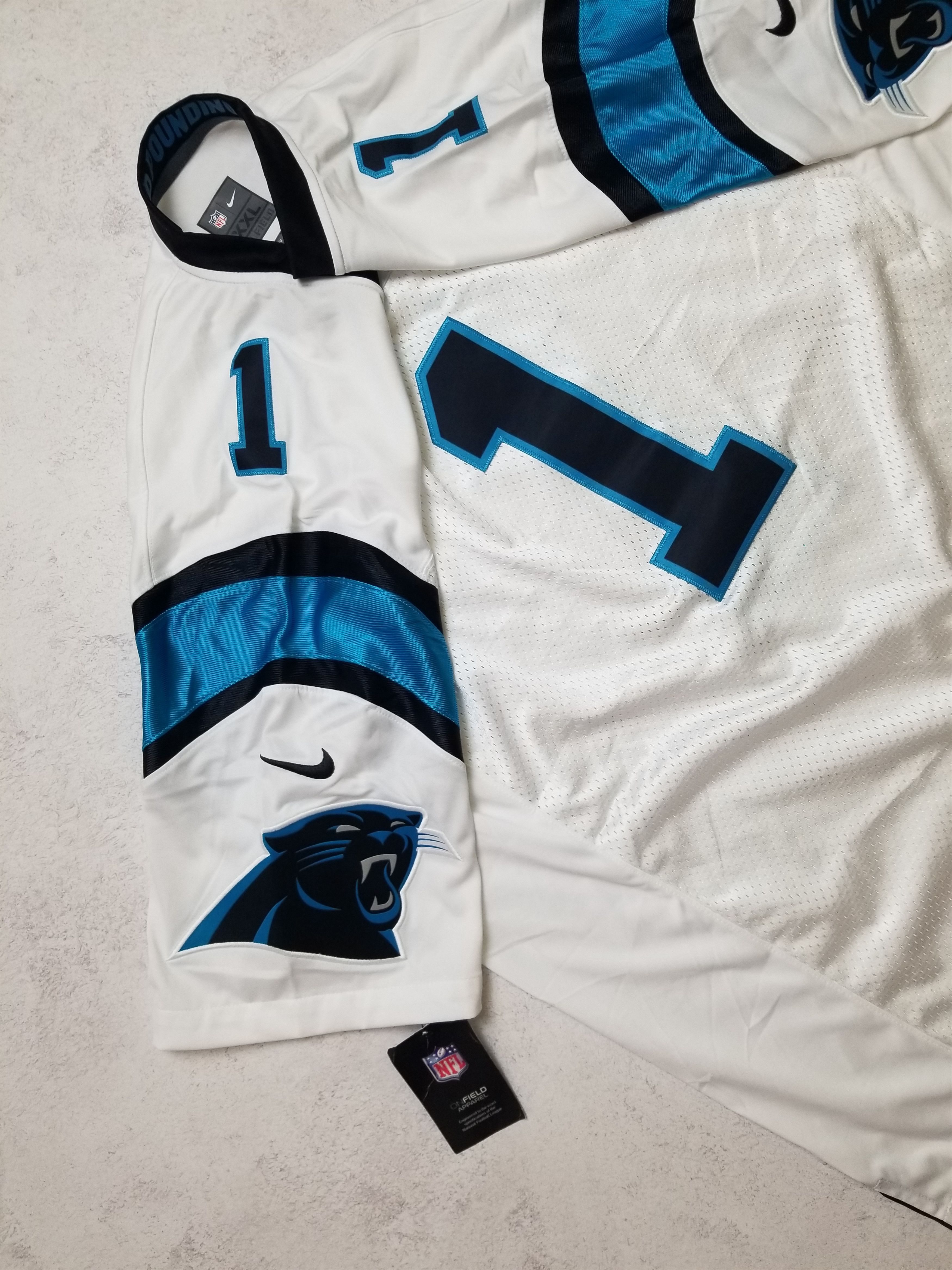 Nike Cam Newton Carolina Panthers Limited Stitched Size US XXL / EU 58 / 5 - 14 Thumbnail