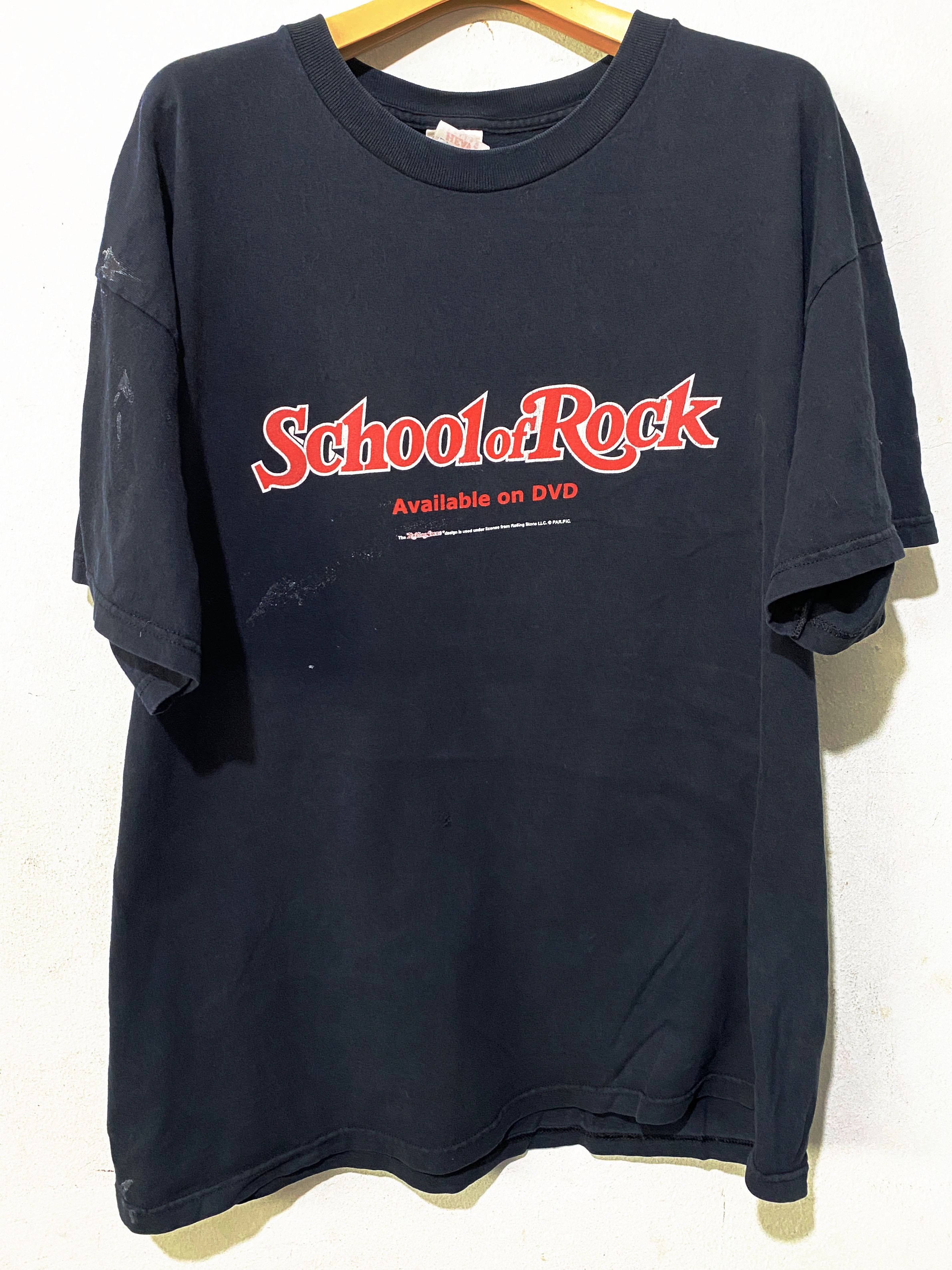 Vintage Vintage School of Rock Movie Shirt Size US XL / EU 56 / 4 - 1 Thumbnail