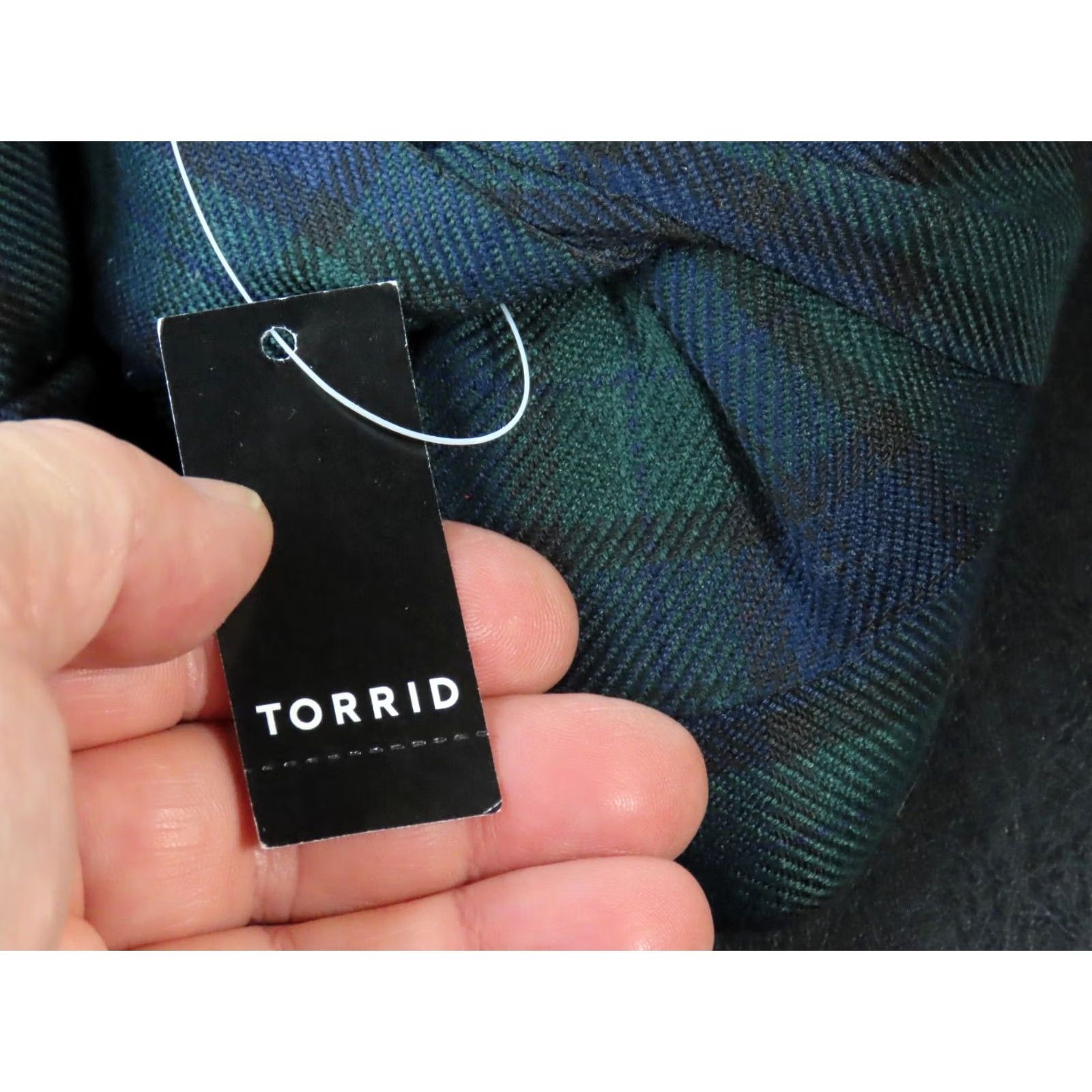 Torrid VINTAGE Torrid Blue Plaid Bow Pointed Toes Womens 10.5WW Size US 11 / IT 41 - 3 Thumbnail