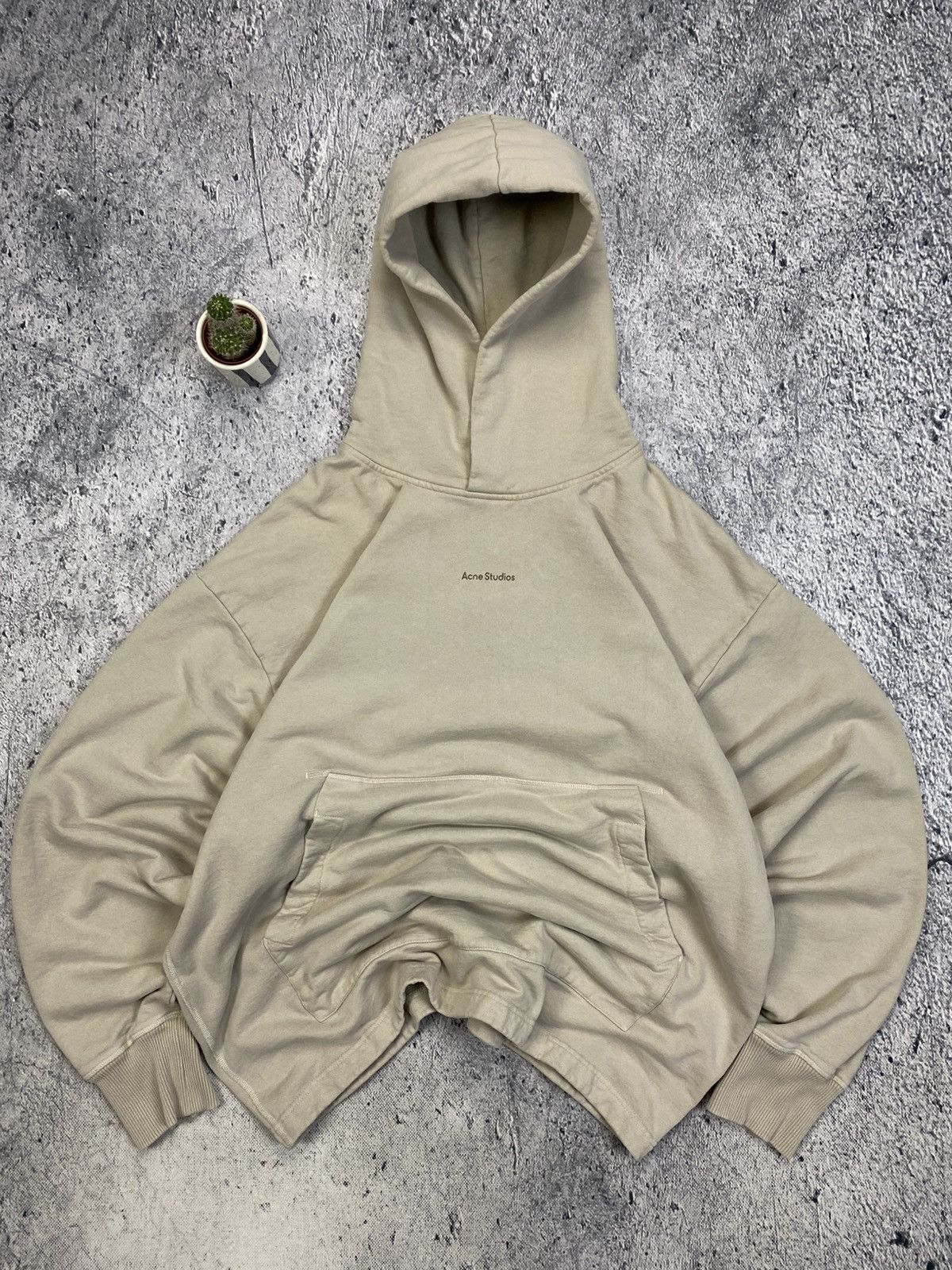 Acne Studios × Japanese Brand × Vintage Acne studios Hoodie Vintage Streetwear boxy Size US XL / EU 56 / 4 - 1 Thumbnail