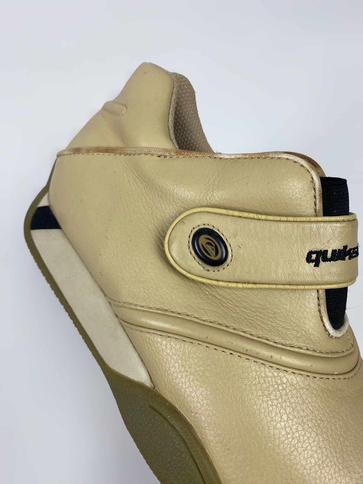Quiksilver 2000’s Vintage Quiksiver Leather Velcro Slip On Sneakers Size US 8 / EU 41 - 10 Thumbnail