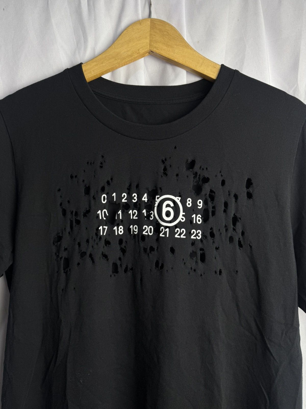 Maison Margiela DESTROYED MAISON MARGIELA TEES Size US S / EU 44-46 / 1 - 3 Thumbnail