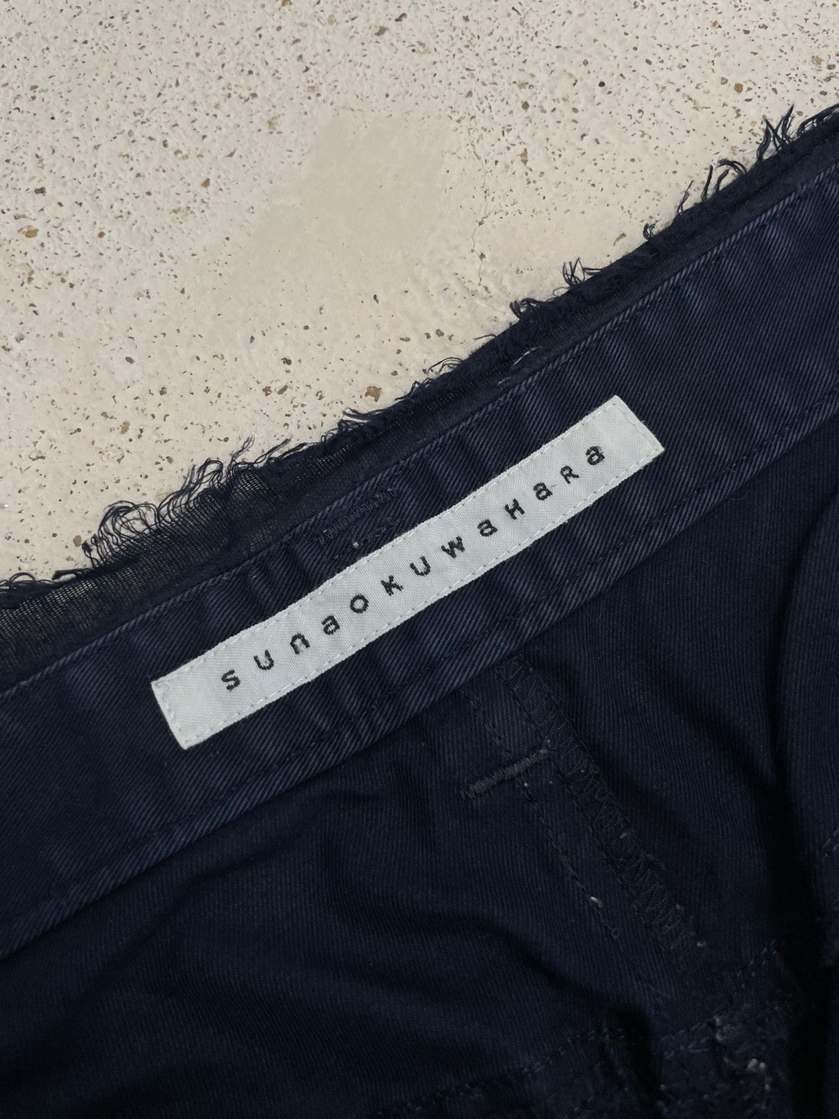 Issey Miyake Sunaokuwahara by Issey Miyake Japan Dark Blue Formal Pants Size US 29 - 14 Thumbnail
