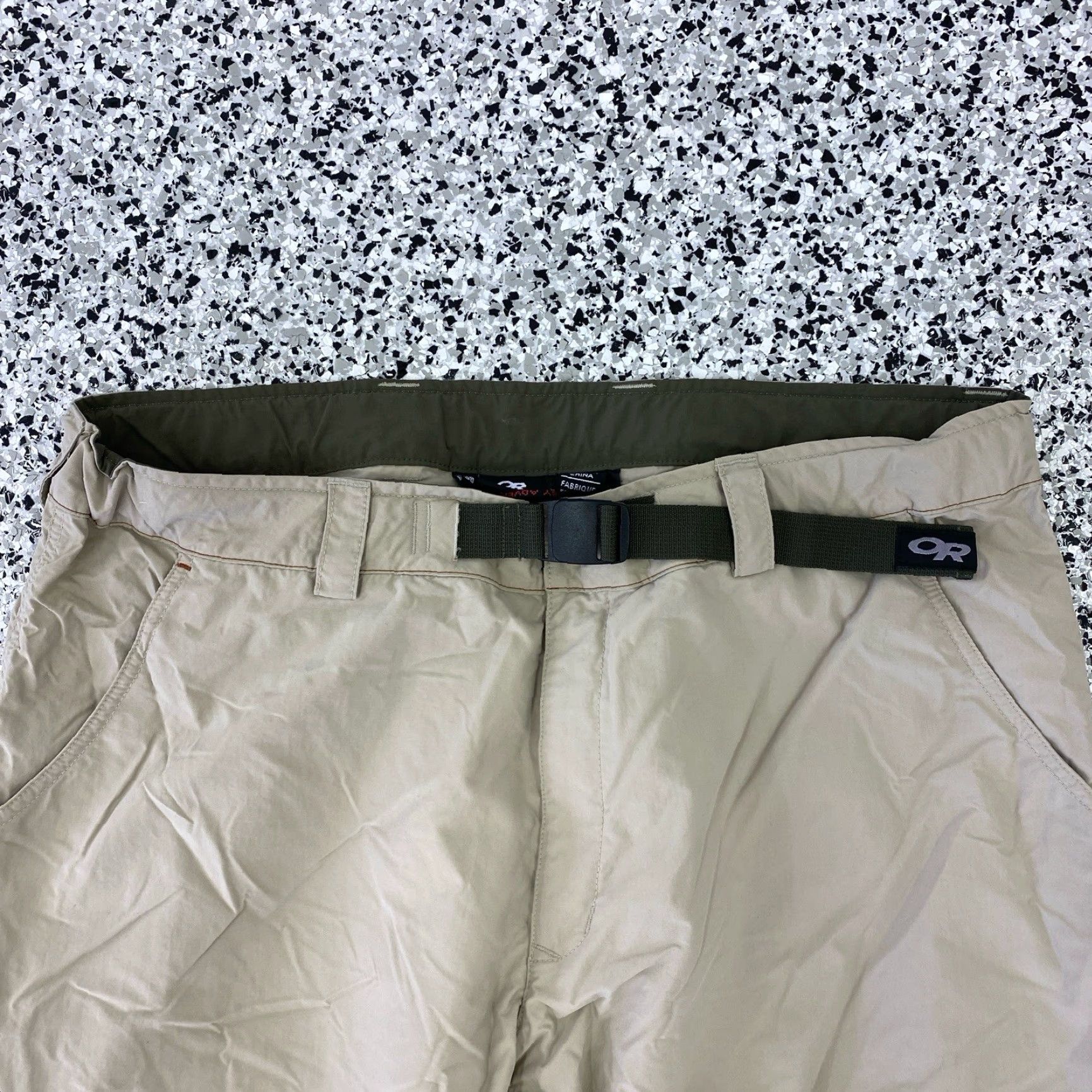 Outdoor Research Outdoor Research Pants Men Regular 38 Beige Nylon Stretch Water Resistant Zip Pocket Pockets Hiking Outdoor Size US 38 / EU 54 - 2 Thumbnail
