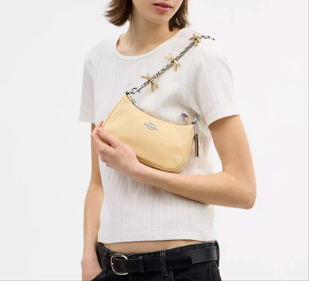 Coach Teri Mini Crossbody Bag With Bows CDW68 Size ONE SIZE - 9 Thumbnail