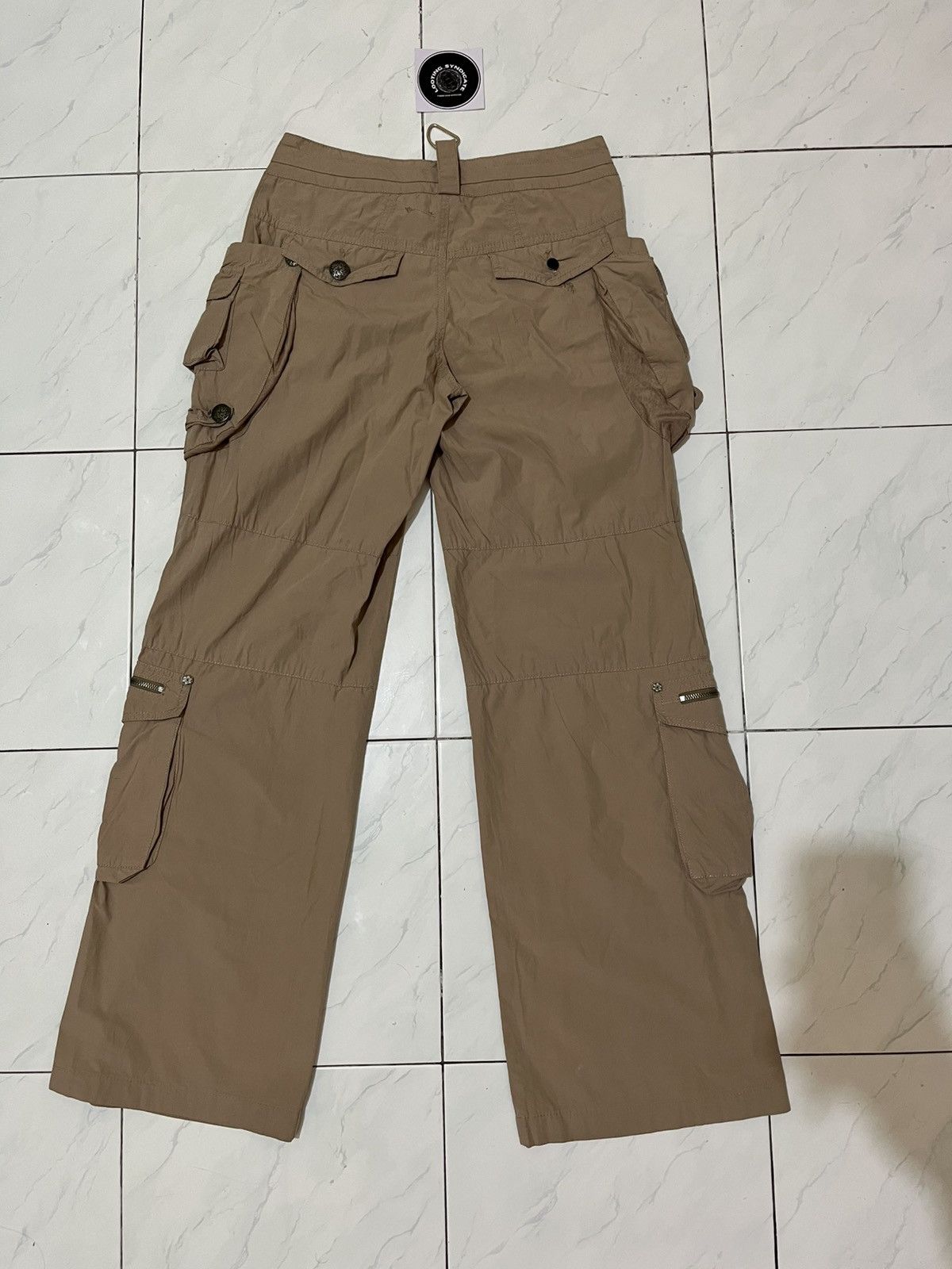 Japanese Brand MO & CO Multipocket Cargo Tactical Pants Size US 27 - 13 Thumbnail