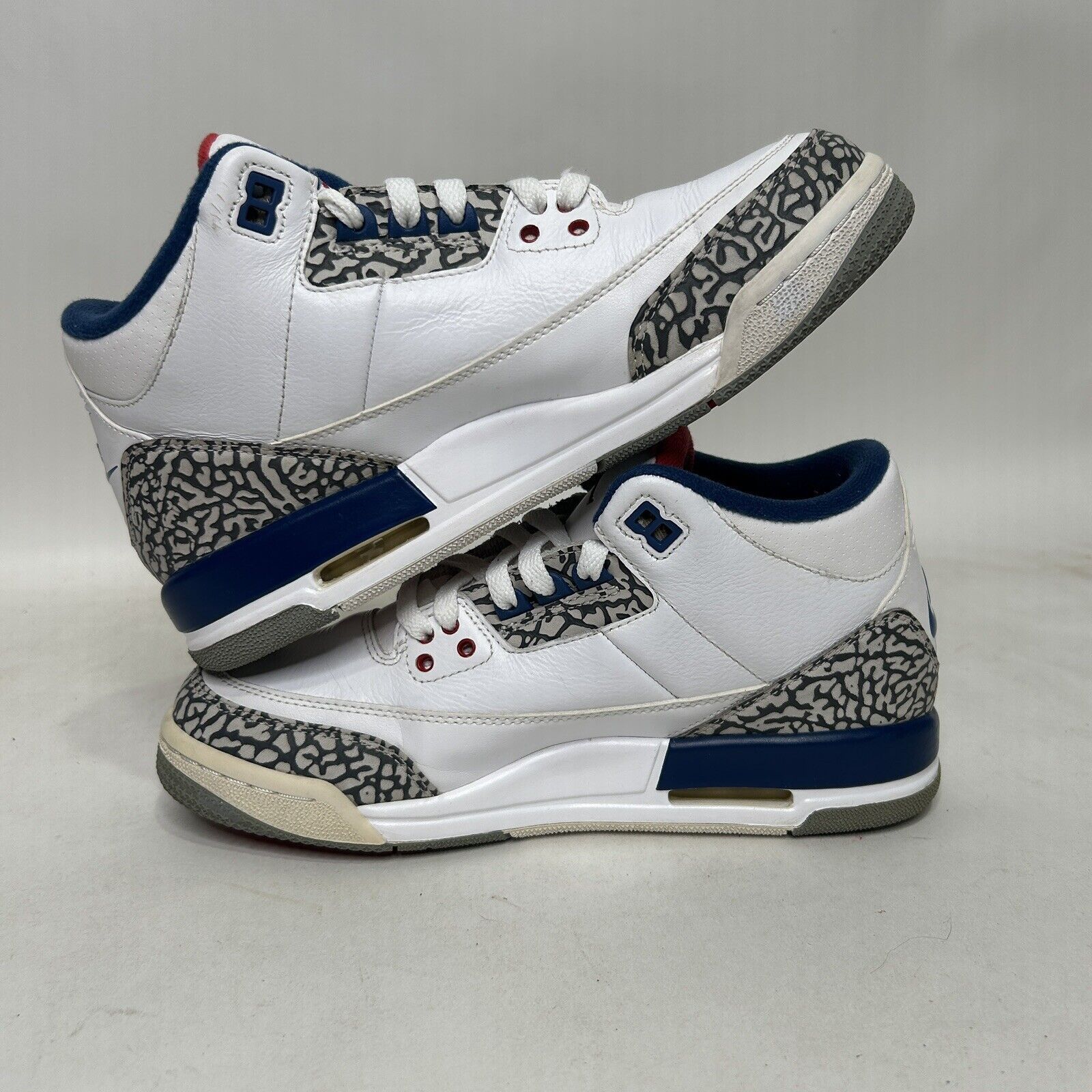 Jordan Brand Nike Shoes Air Jordan 3 Retro BG “True Blue” 2024 Size US 8.5 / IT 38.5 - 3 Thumbnail