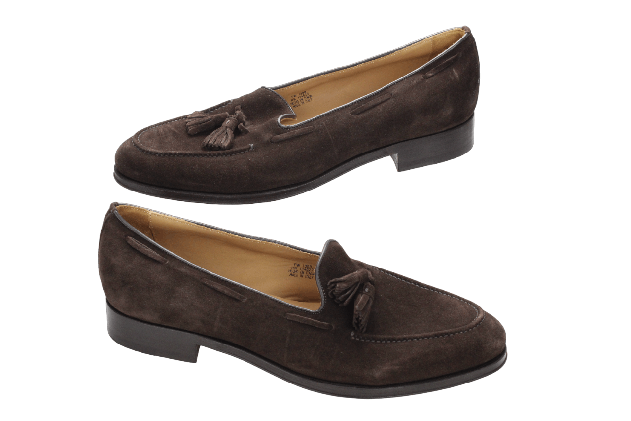 image of Suitsupply Casual Shoes Men's Eu 43 / Uk 9 Fridge Suede in Brown (Size 10)