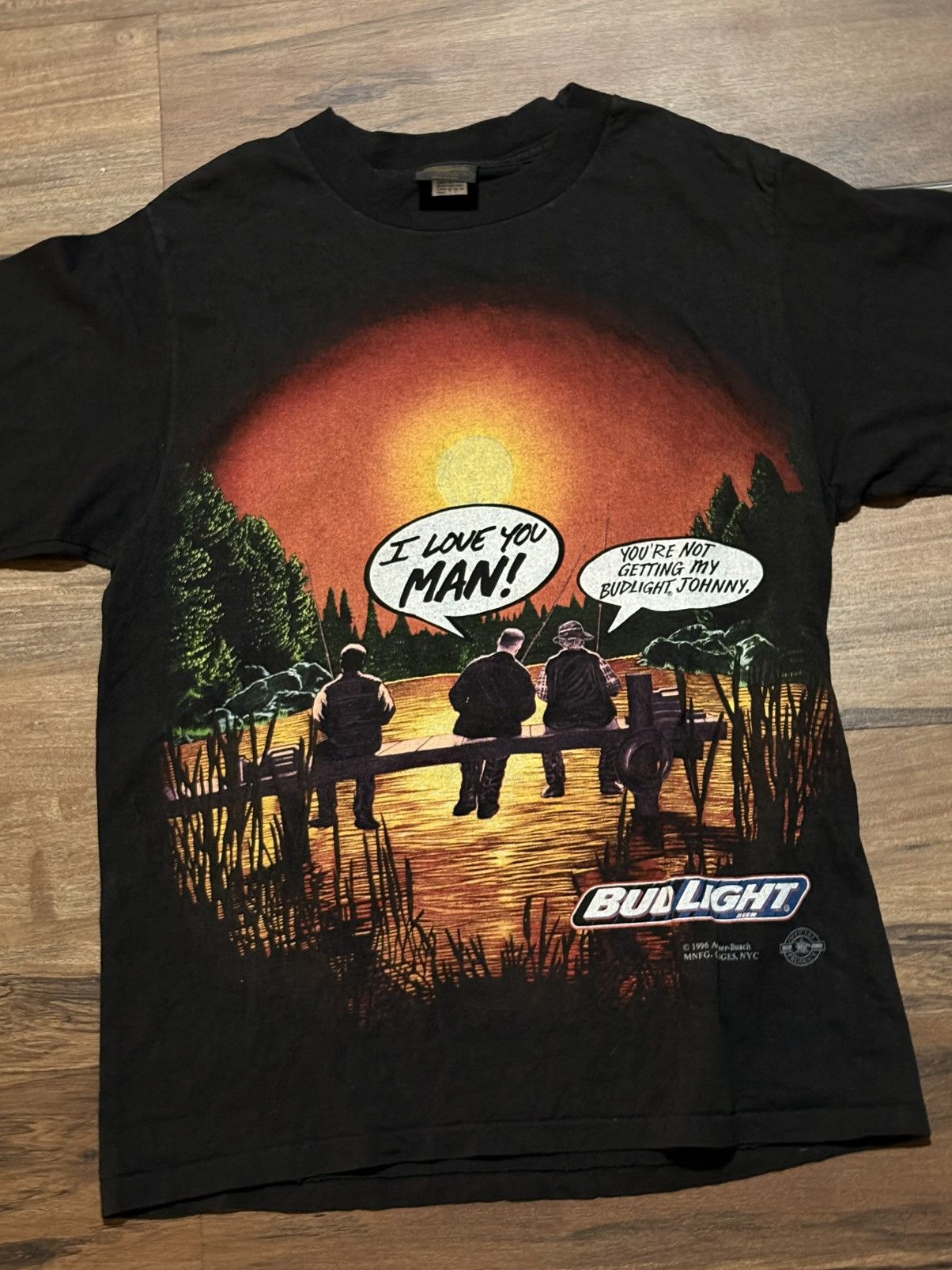 Changes Vintage 1996 Bud Light I Love You Man Shirt Sz L Budweiser Size US L / EU 52-54 / 3 - 1 Thumbnail